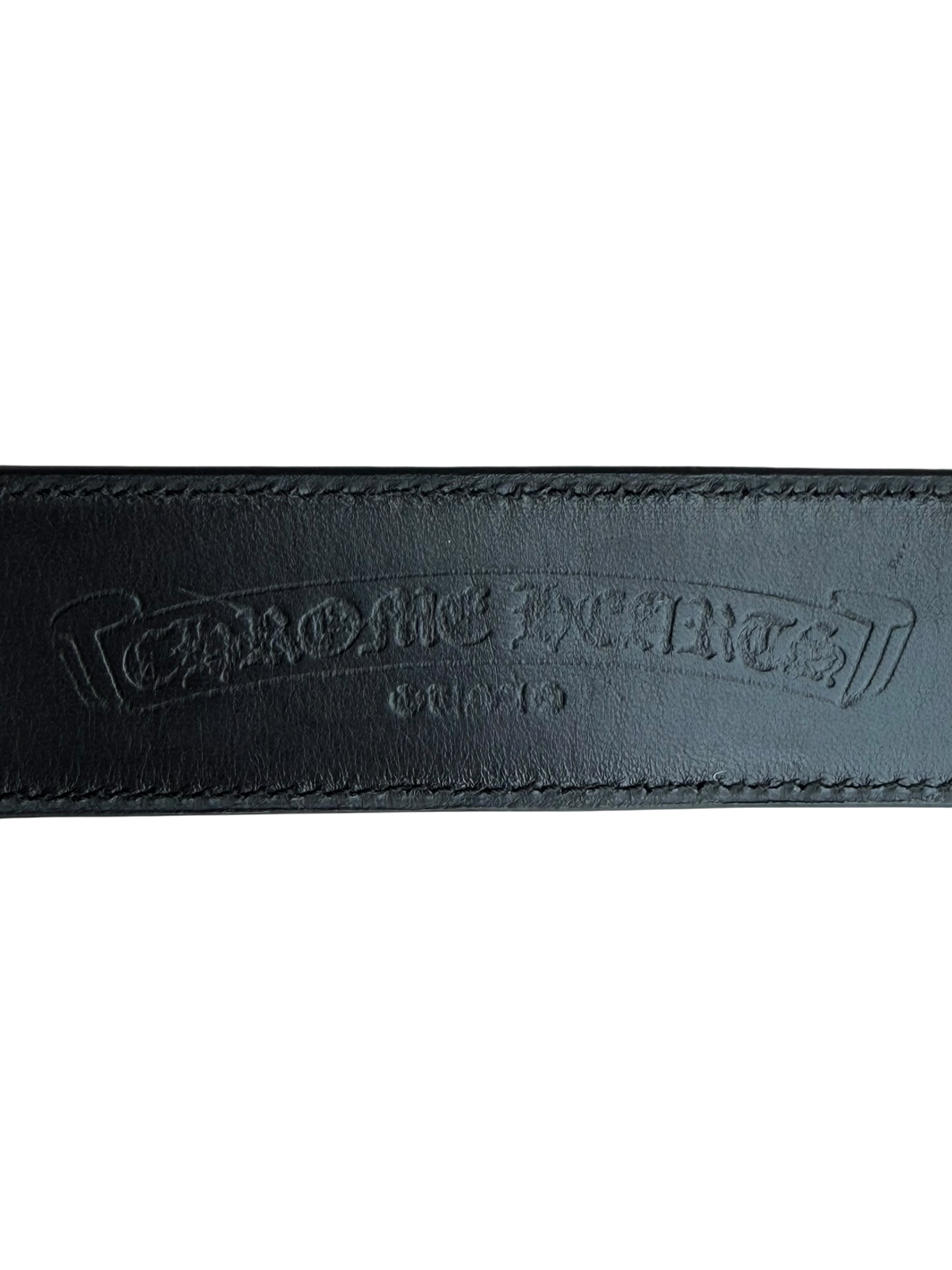 Red Cross Patch Belt With a Diamond Oval Buckle