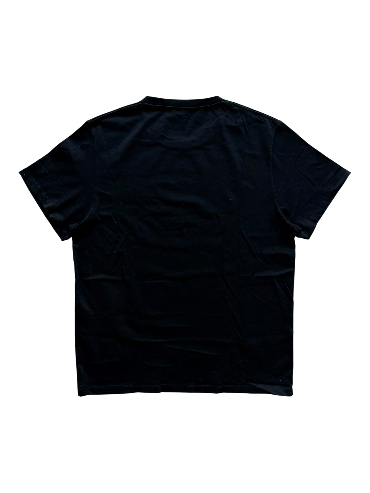 Black & White Embroidered Anagram T-Shirt