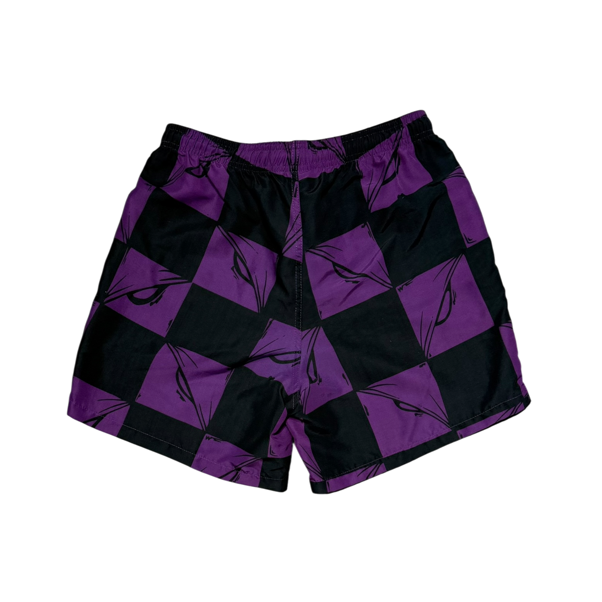 Purple Anti Promo Nylon Shorts