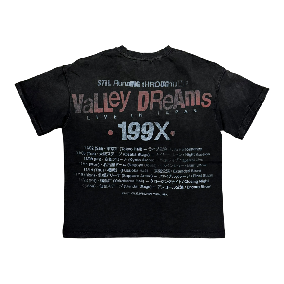 Valley Dreams Tee Black