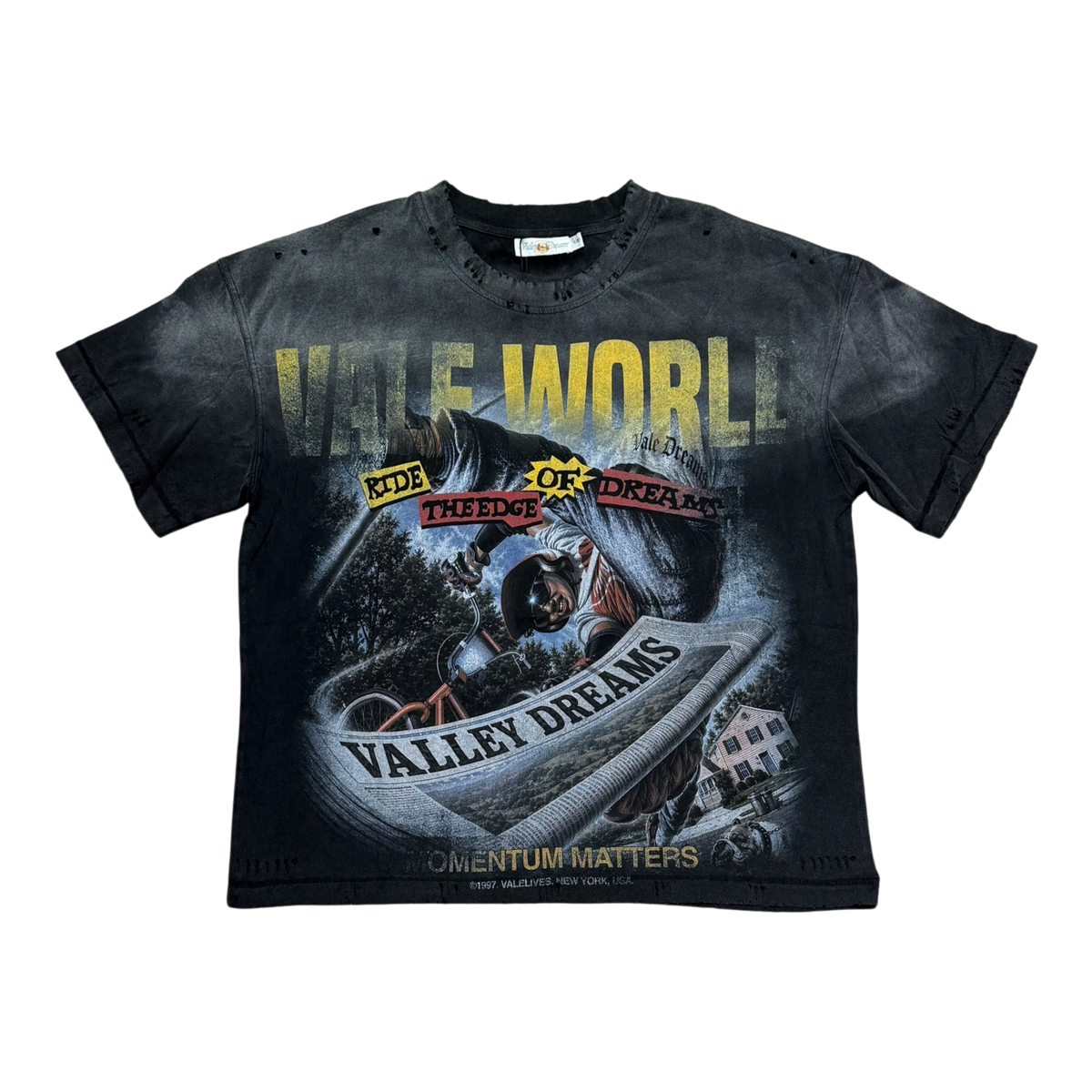 Vale Ride of the Edge Tee Black