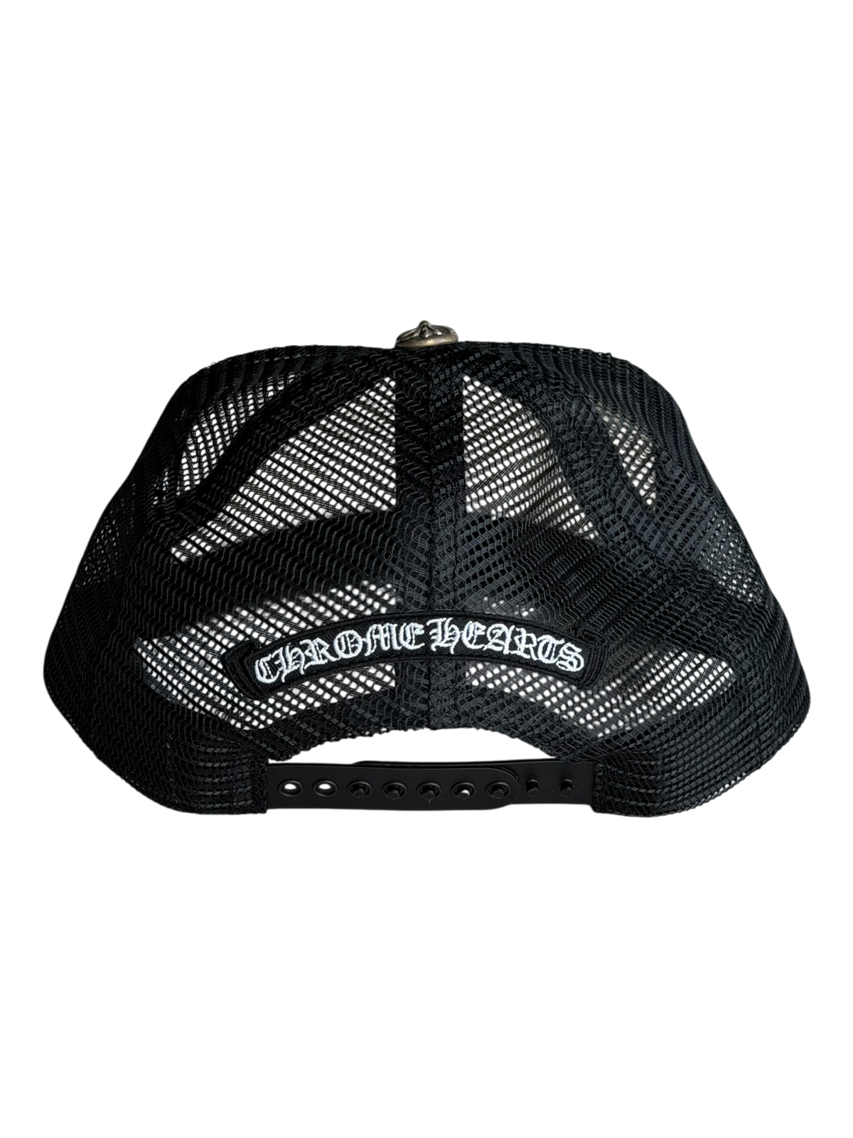 Black & White Eye Chart Trucker Hat