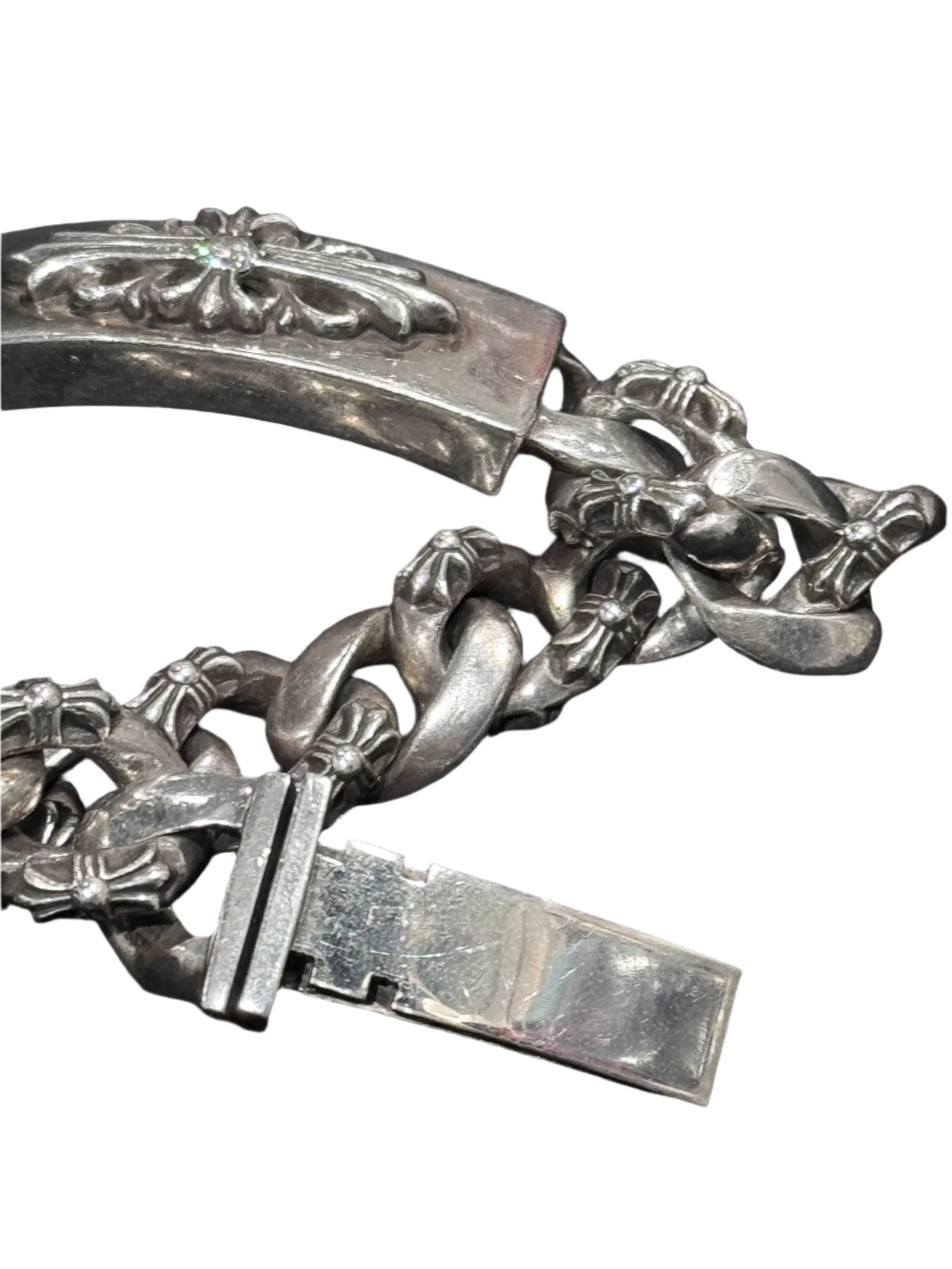 Floral Fancy Link Diamond Bracelet