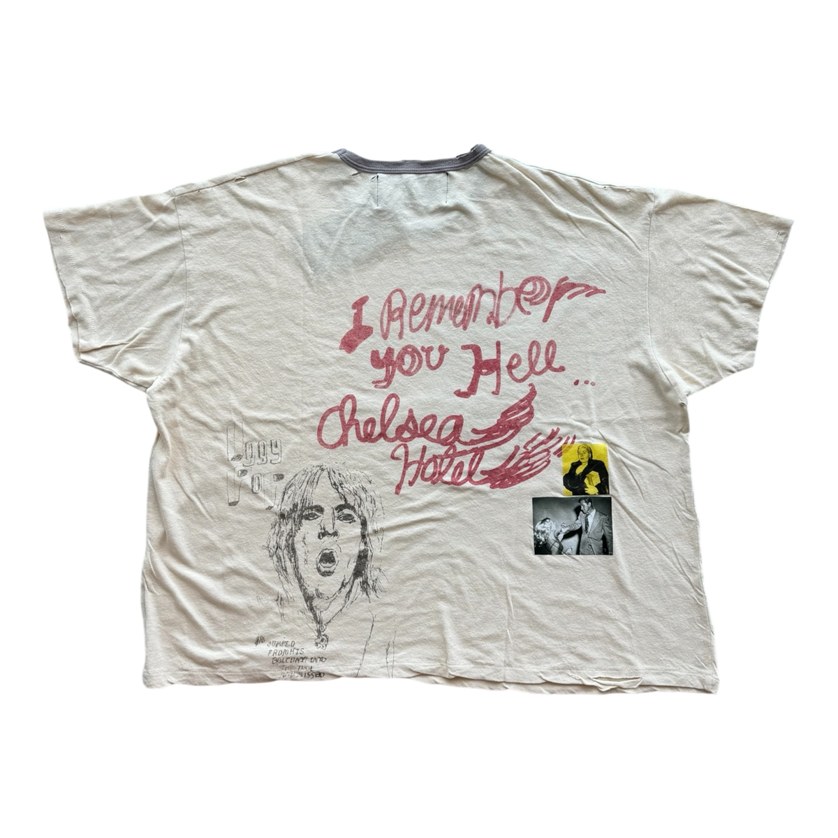 CHELSEay Hotel Tee Vintage Cream