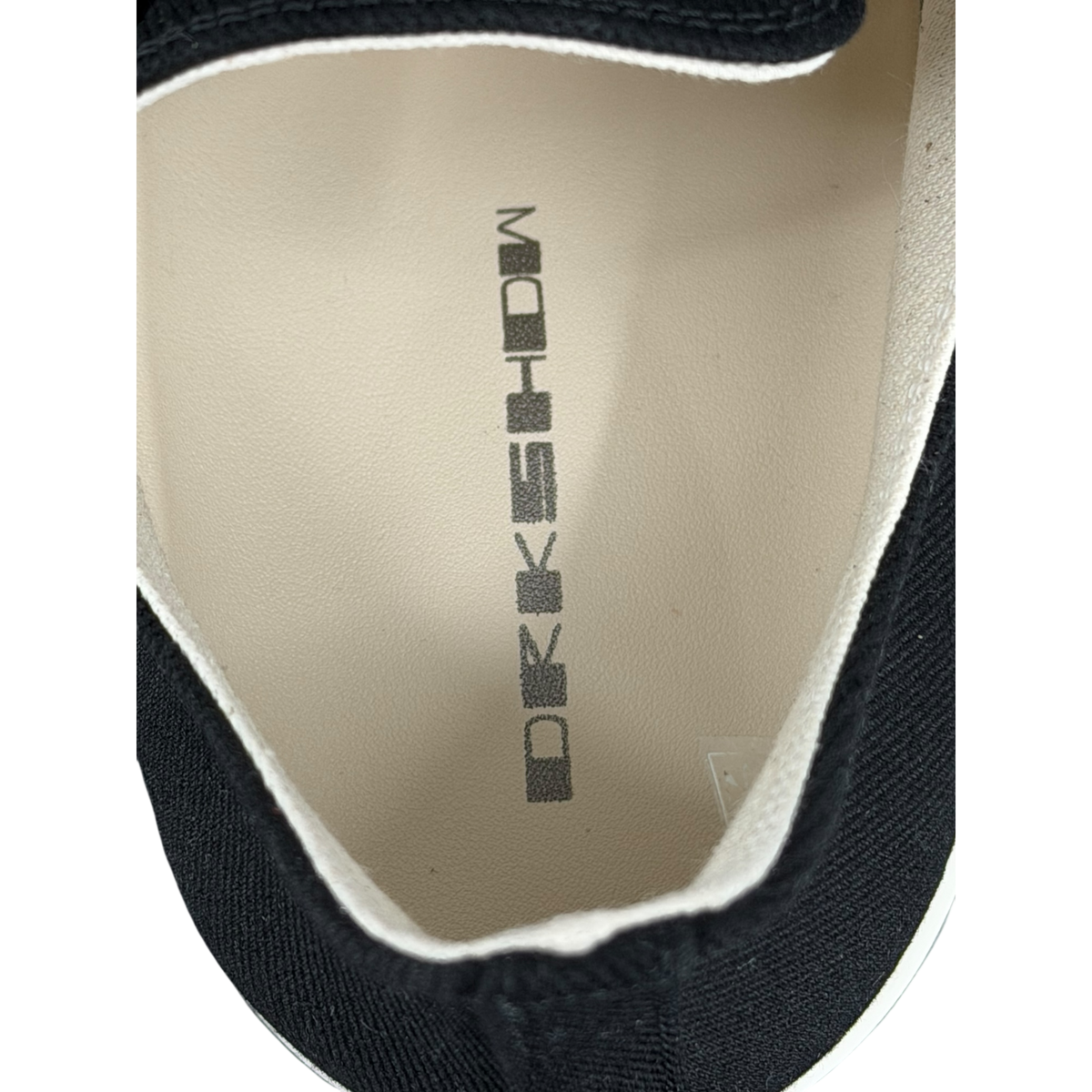 DRKSHDW Jumbo Lace Low 'Black Milk' Canvas