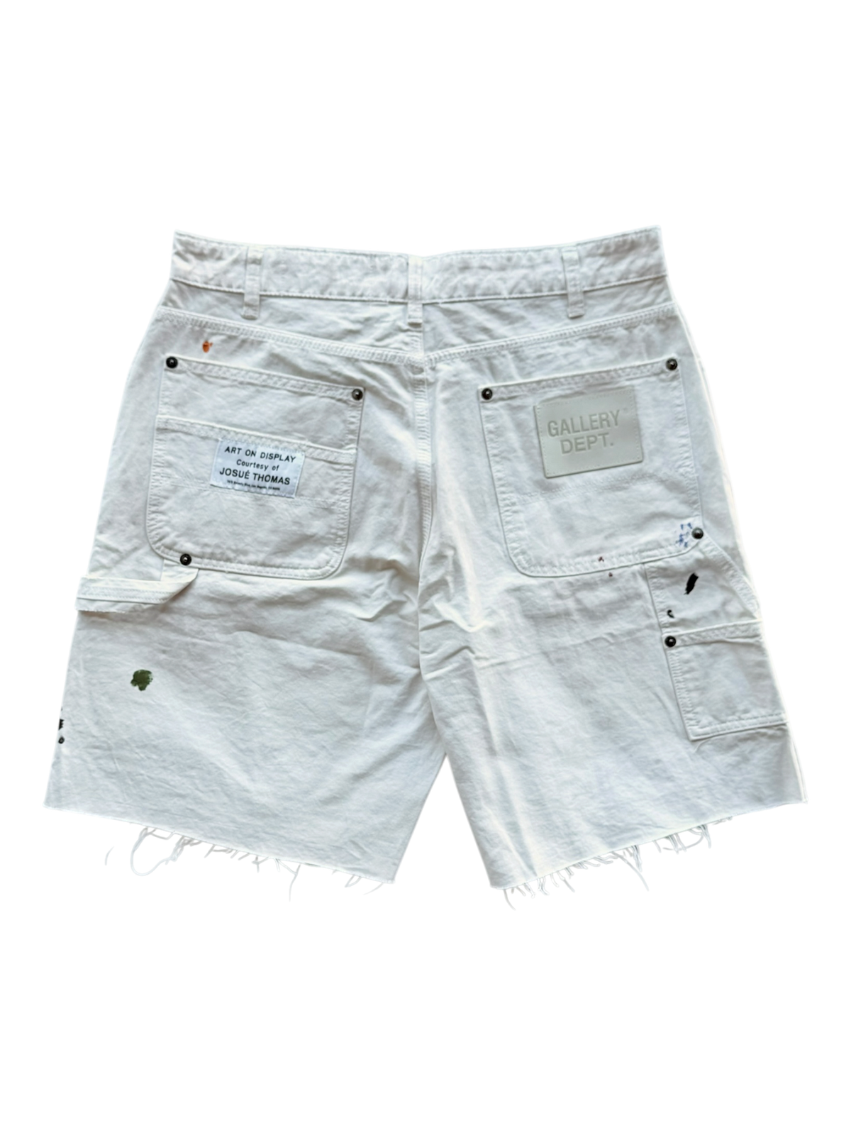 White Flea Carpenter Shorts