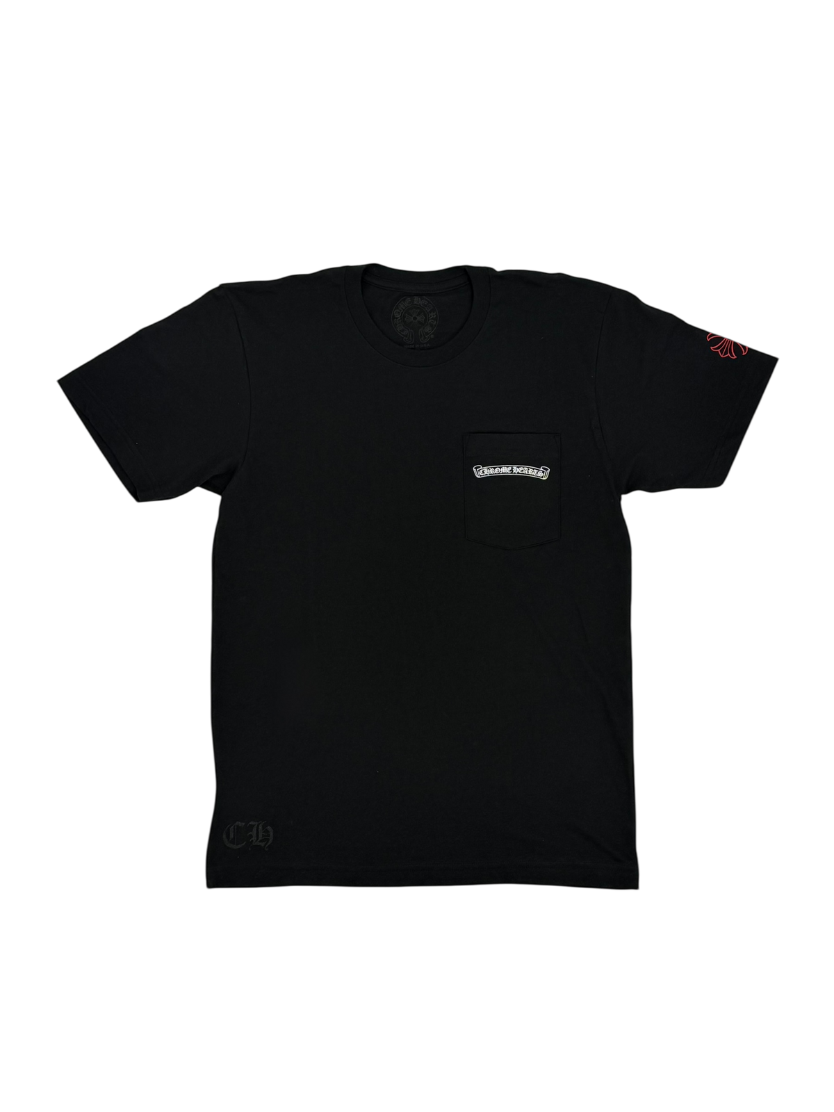 NYC Exclusive Scroll Logo Tee Black/Red