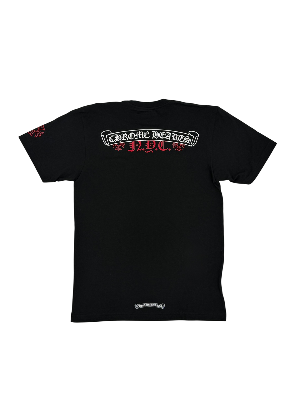 NYC Exclusive Scroll Logo Tee Black/Red
