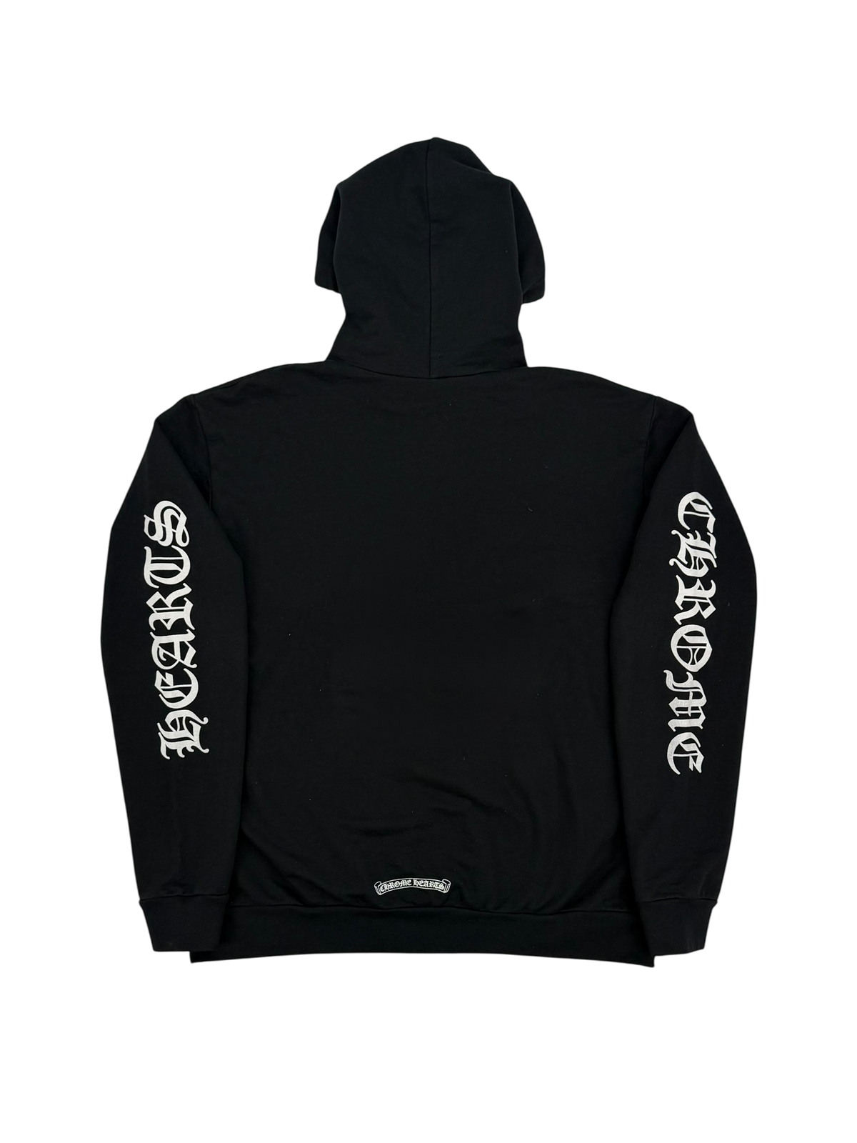 FU Vertical Logo Hoodie Black/White