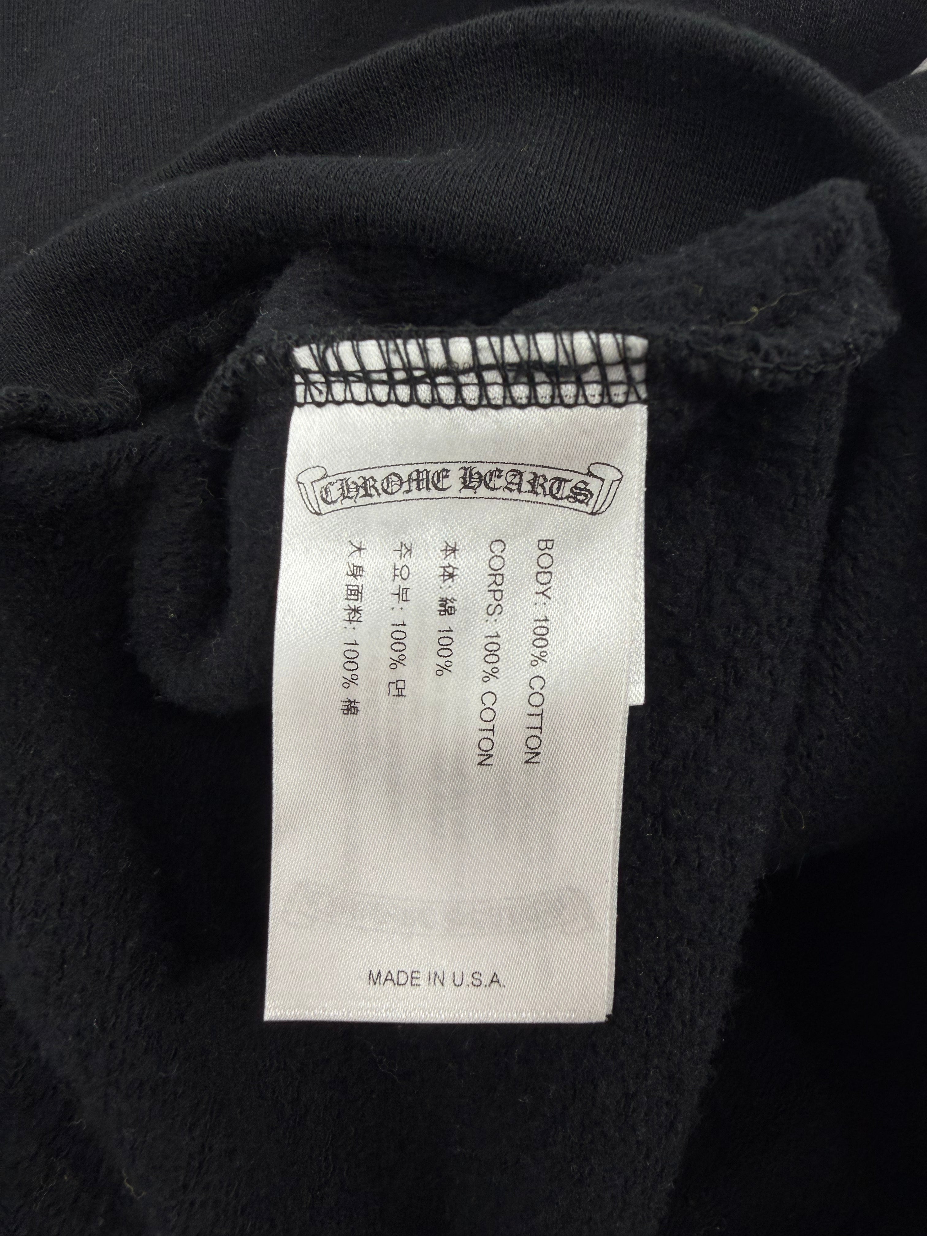 FU Vertical Logo Hoodie Black/White