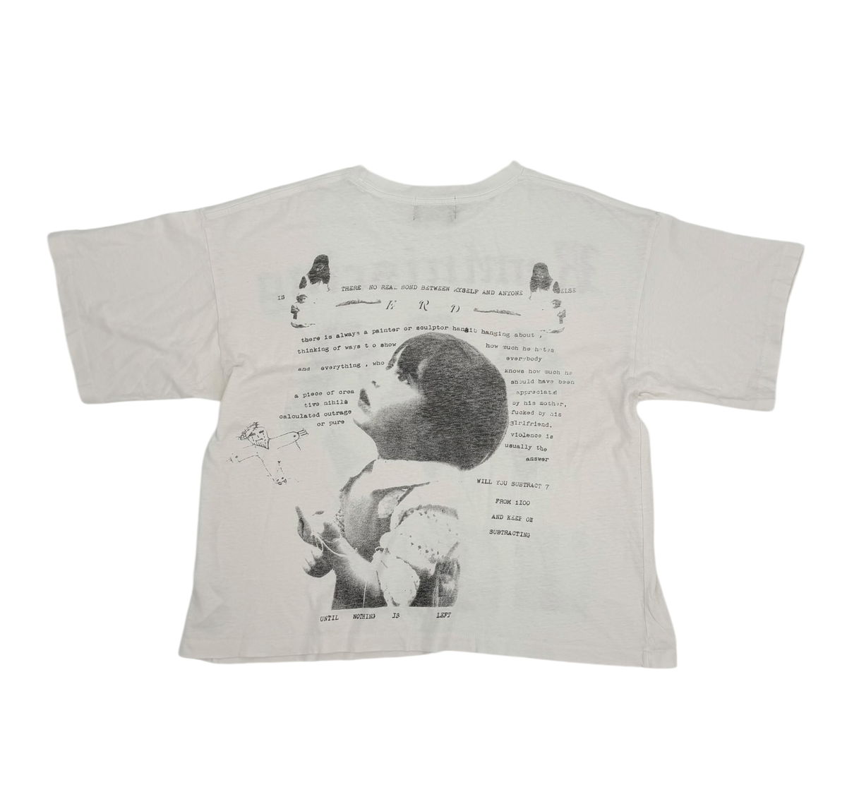 Reminiscing Faded White Tee (Summer Exclusive)