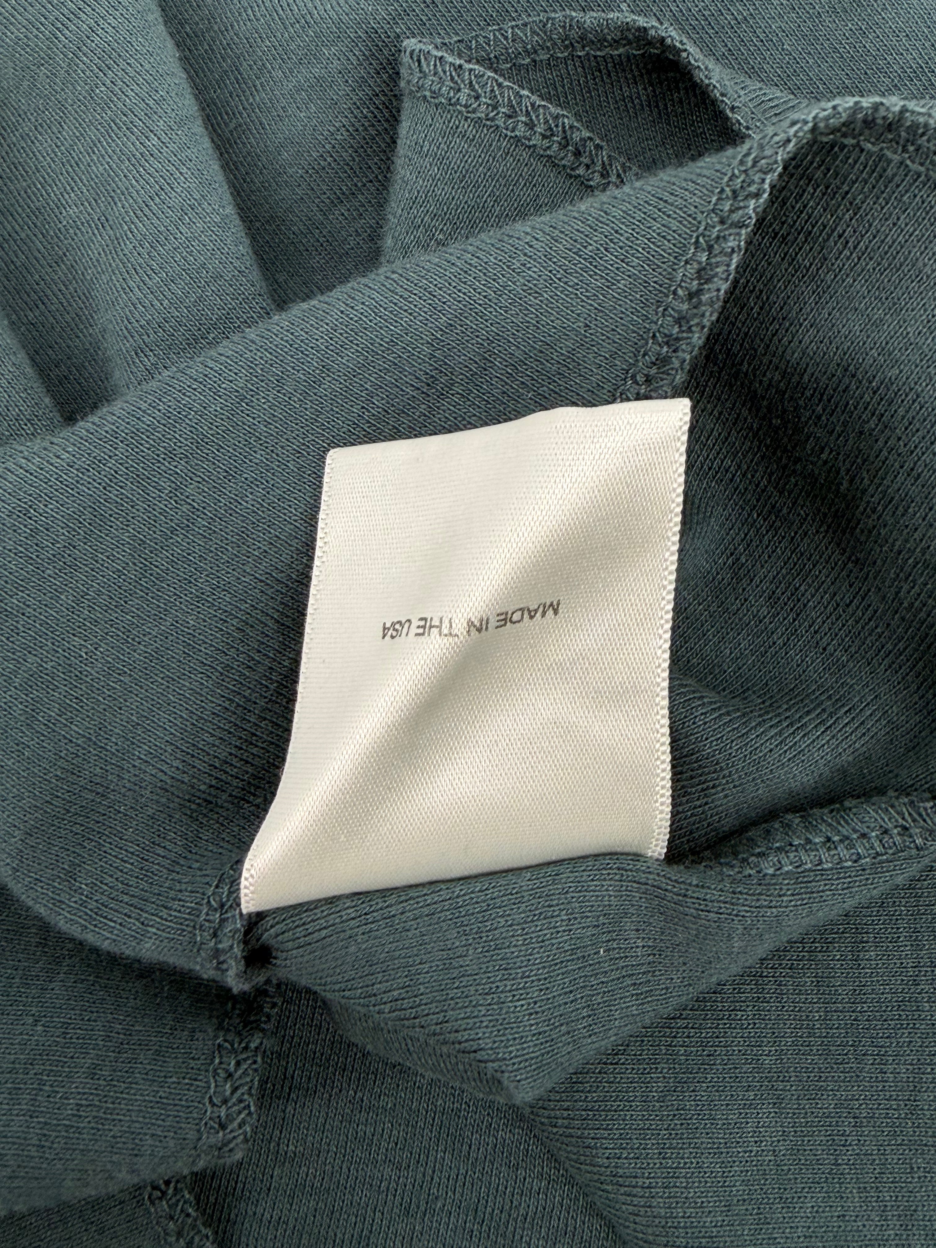 Double the Length of Solstice Raglan Faded Green Tee