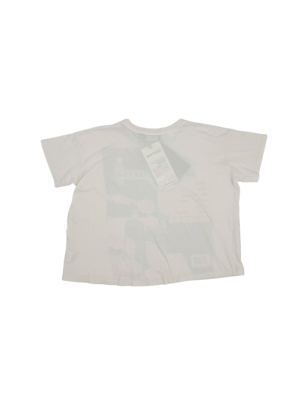 Keep Her Quiet Faded White Tee