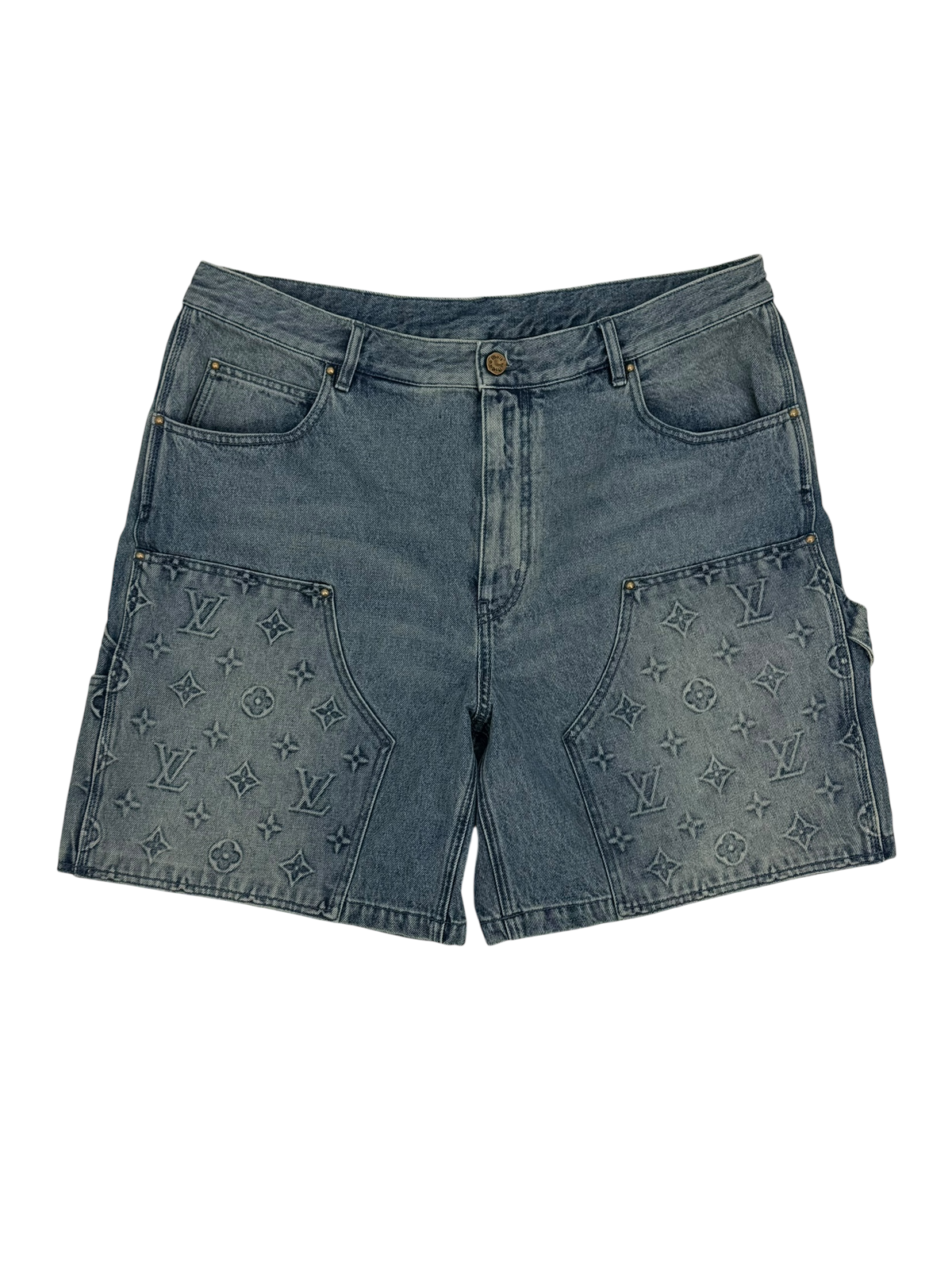 Louis Vuitton Denim Carpenter Shorts