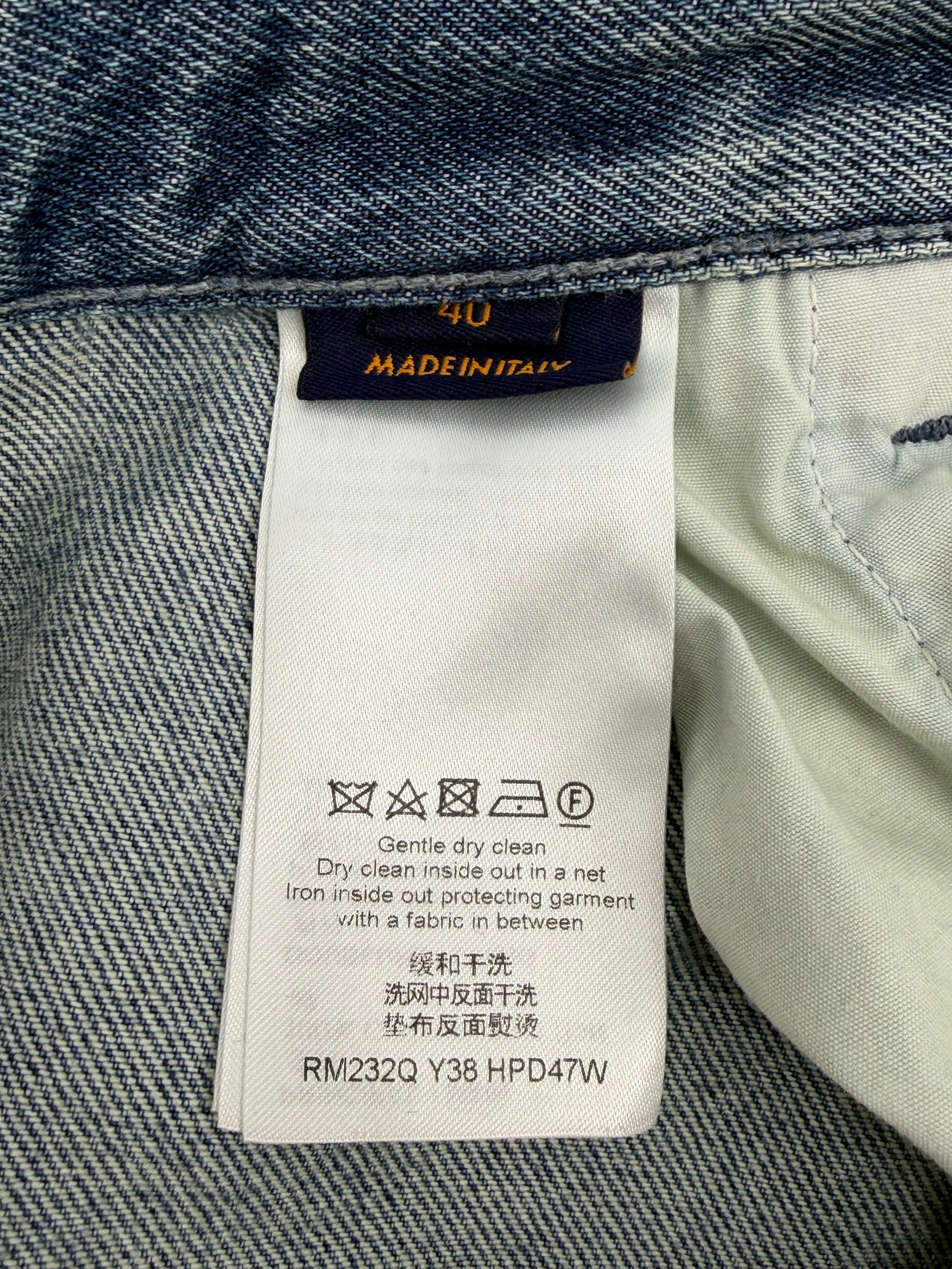 Louis Vuitton Denim Carpenter Shorts