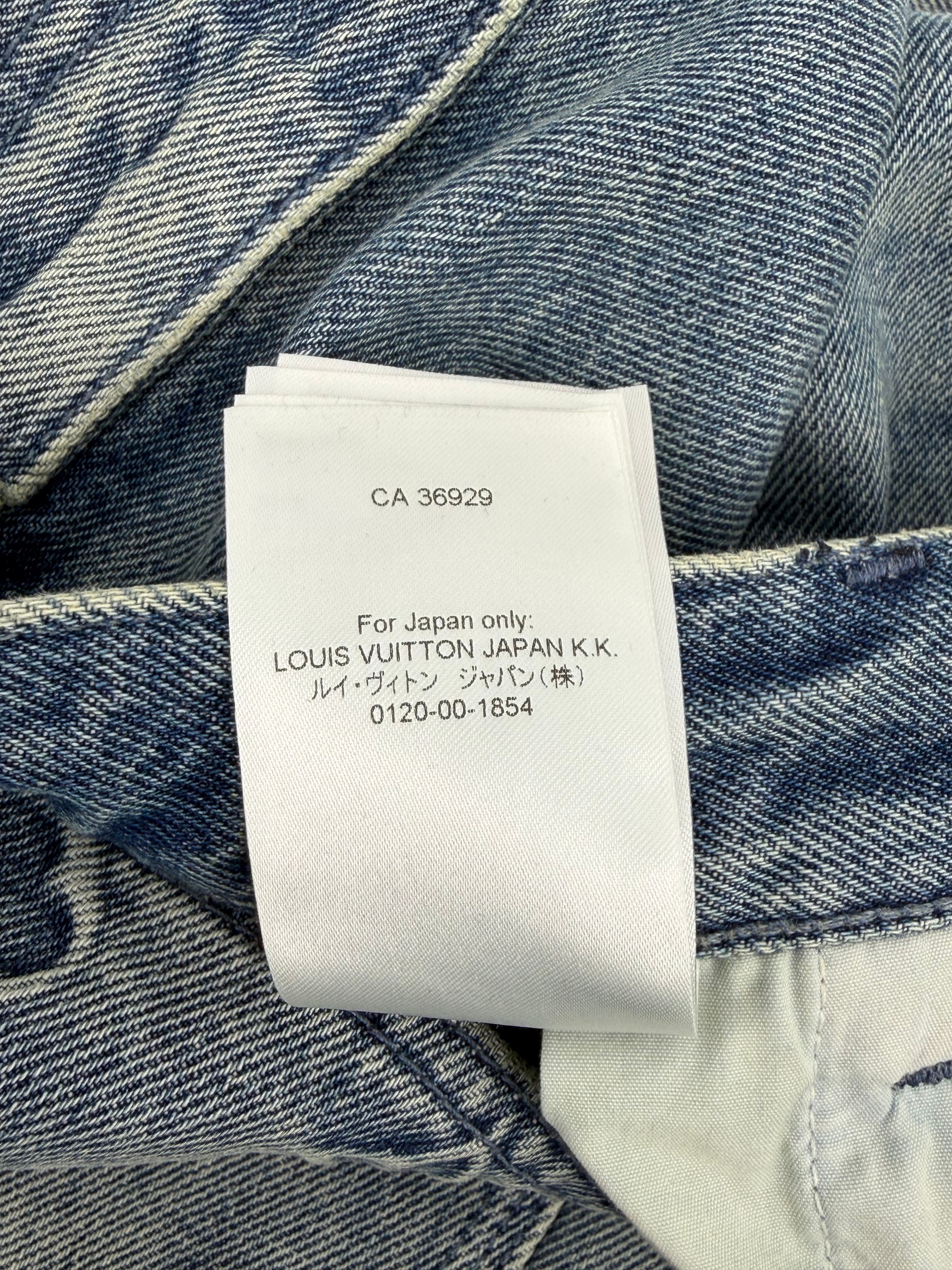 Louis Vuitton Denim Carpenter Shorts