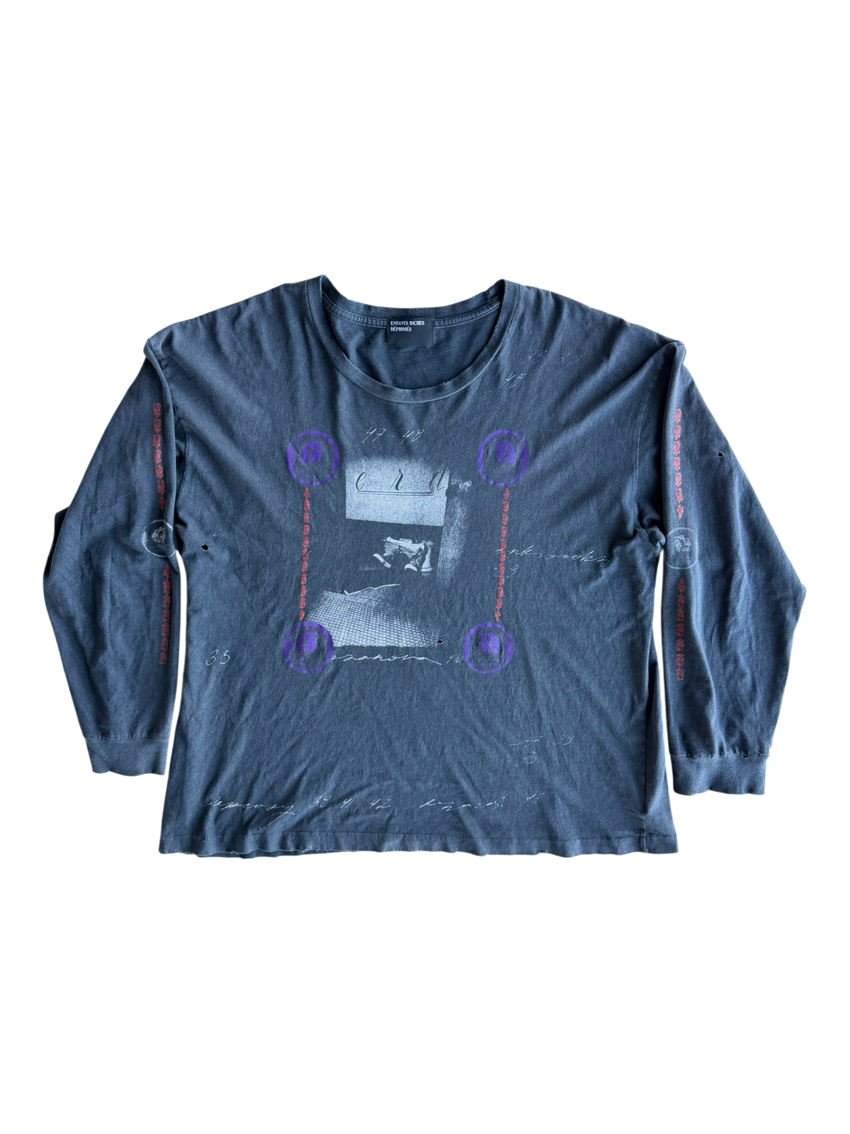 Bathroom Stall Long Sleeve Tee