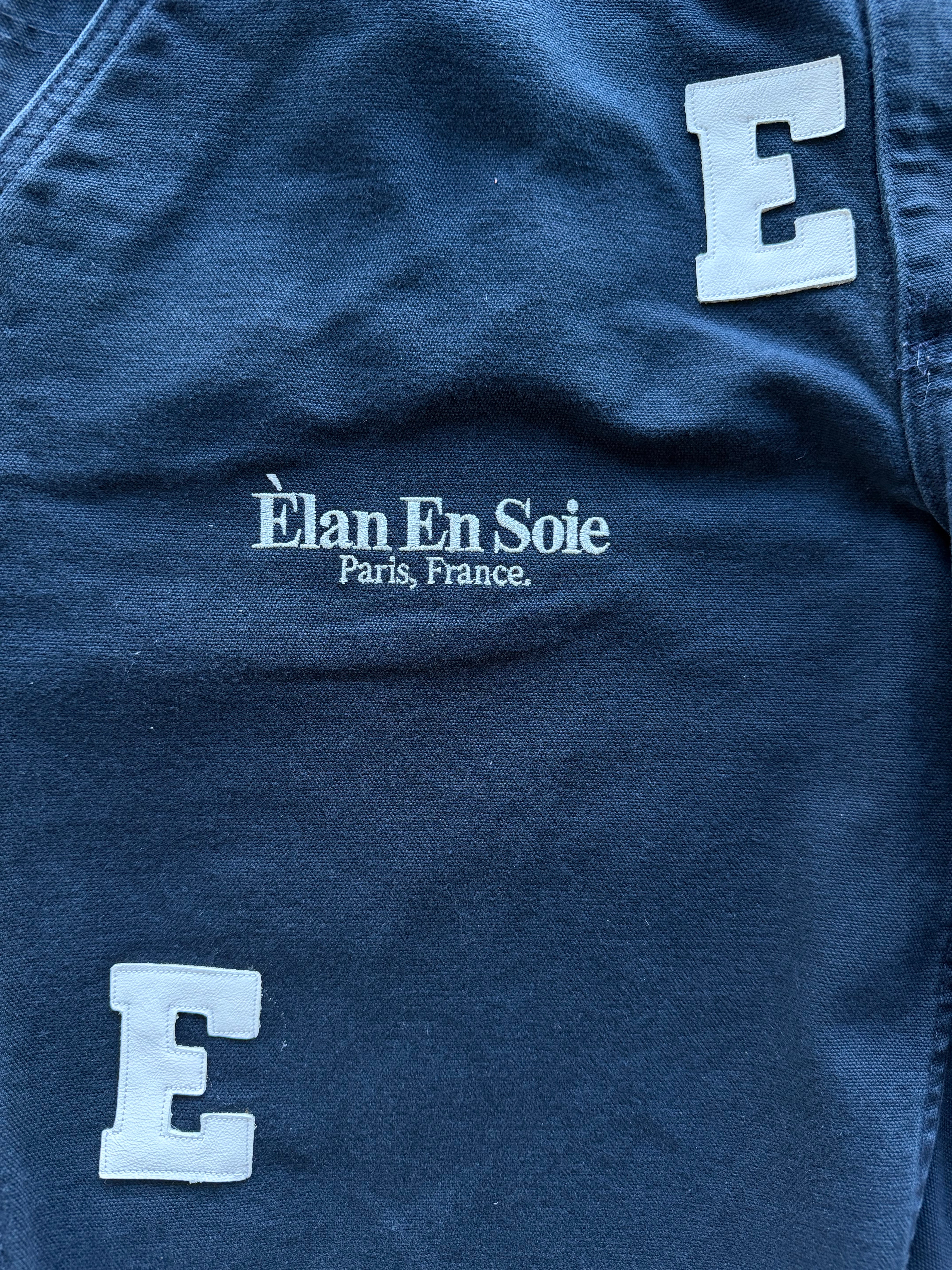 White Patch Navy Carpenter Shorts