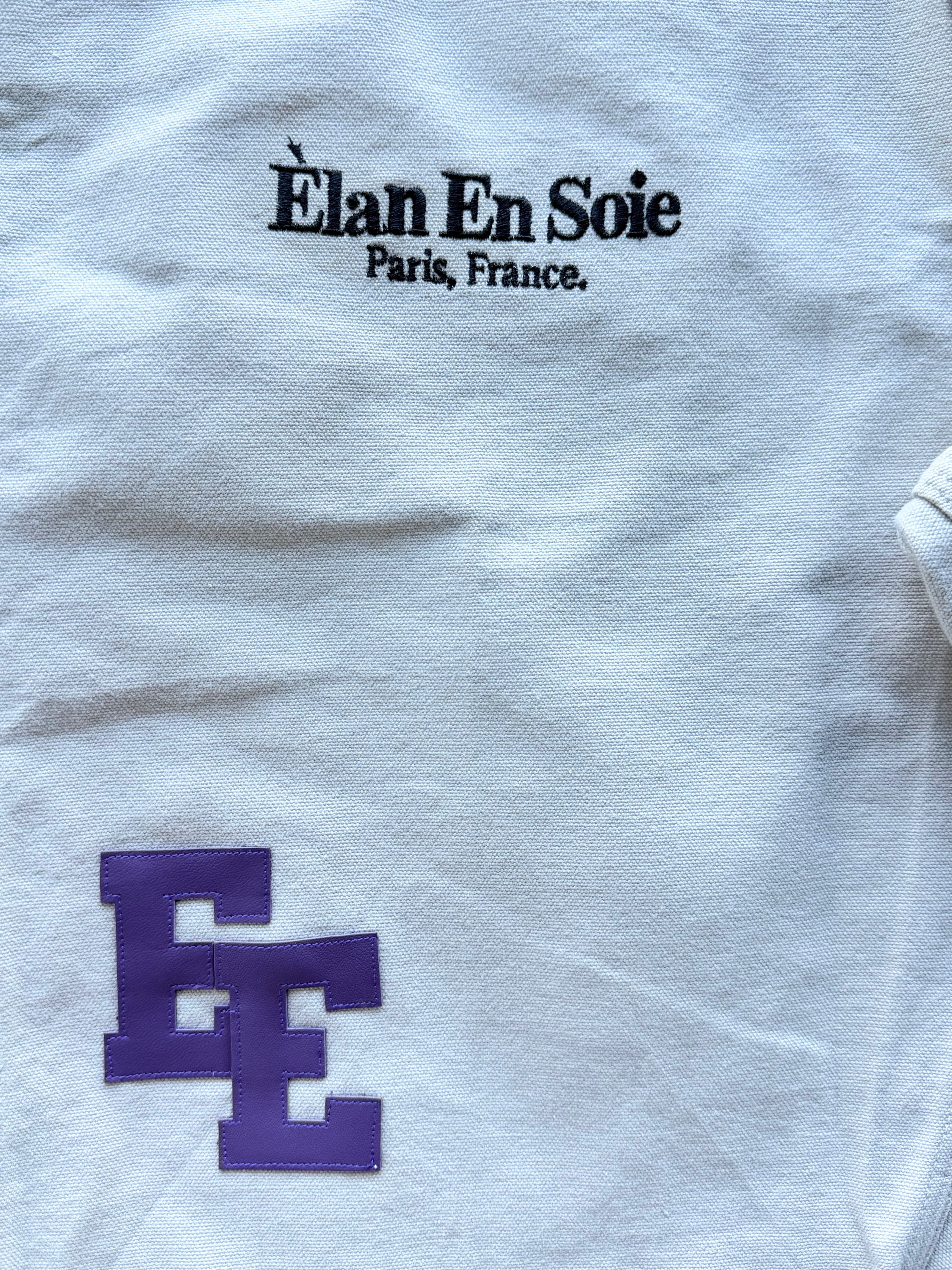 Purple Patch White Carpenter Shorts