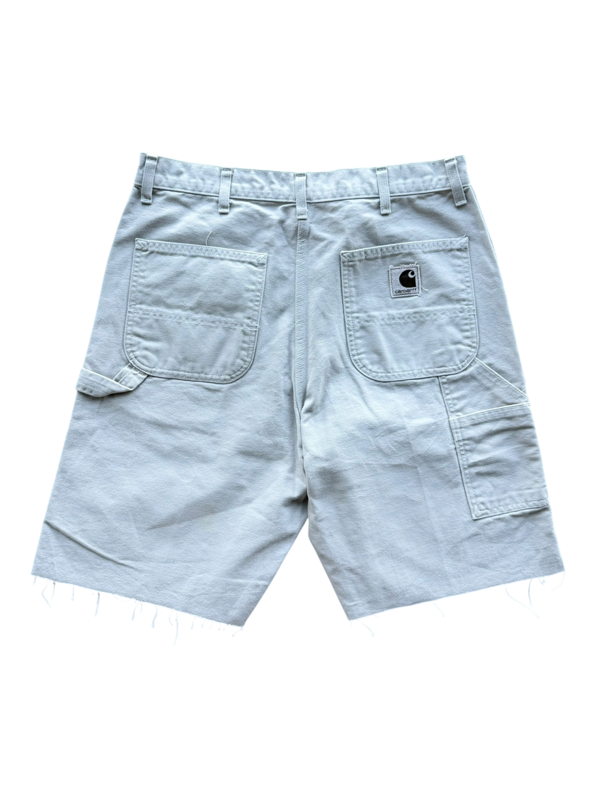Purple Patch White Carpenter Shorts