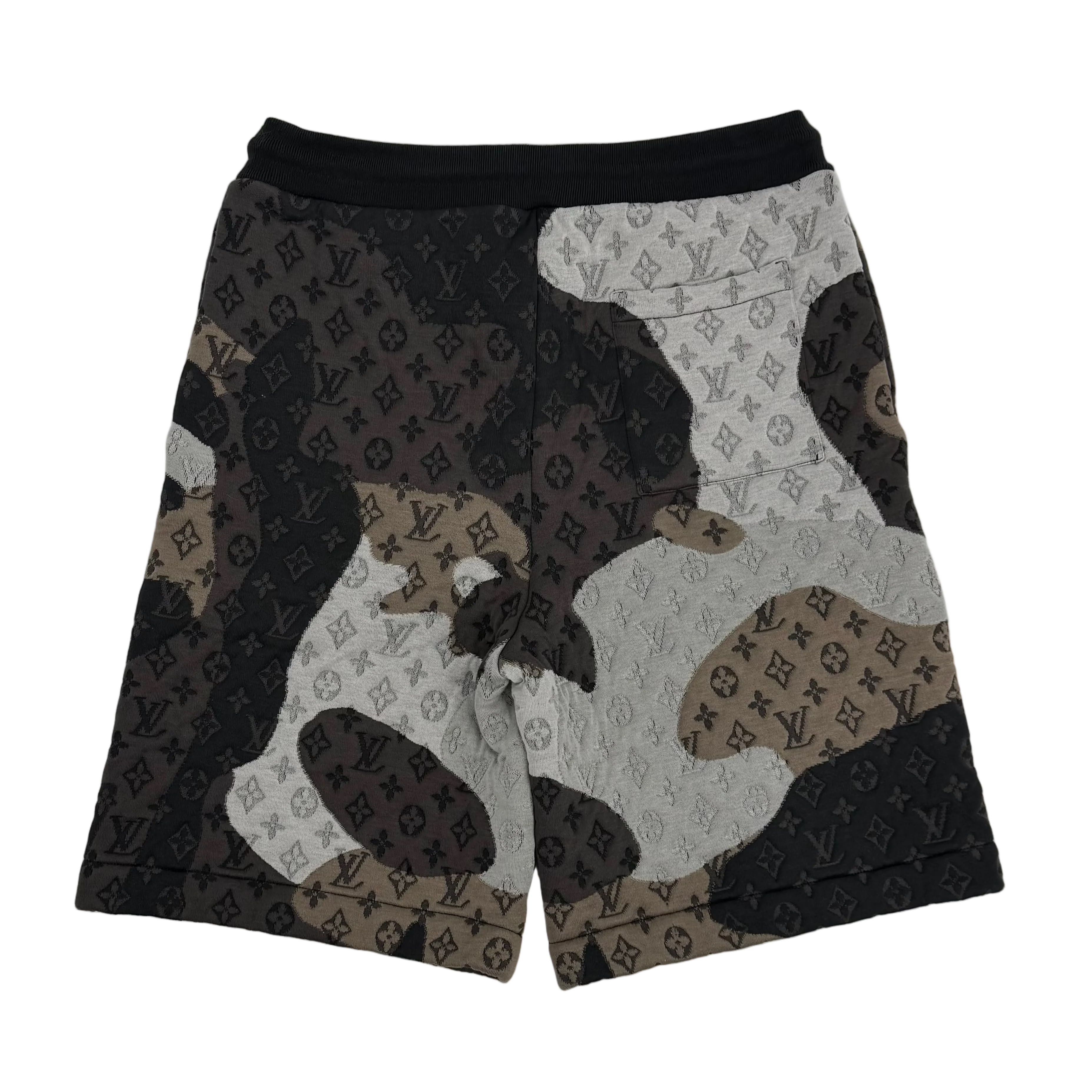 KidSuper Camouflage Monogram Face Shorts