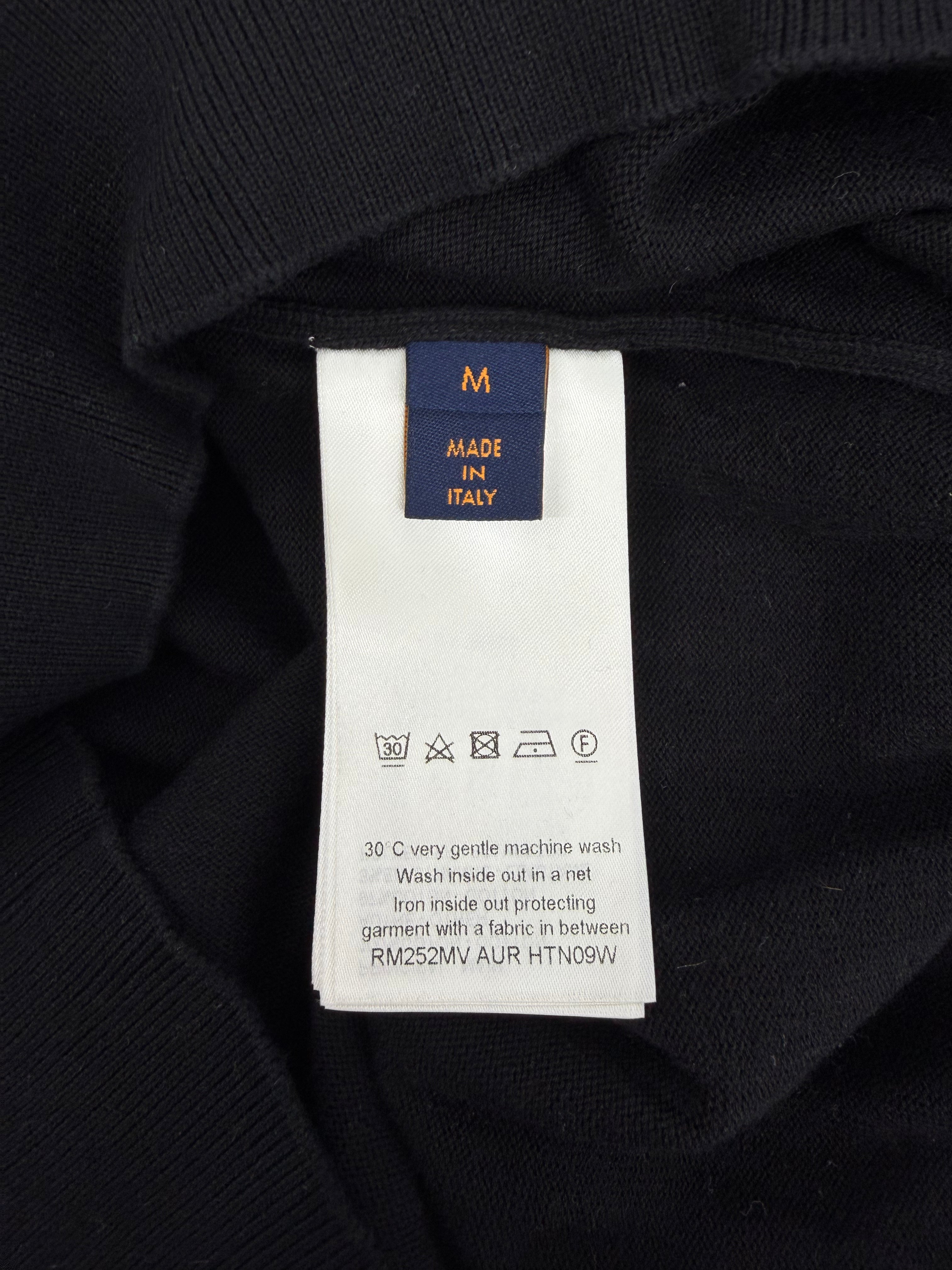 Monogram Jacquard L/S Polo Shirt