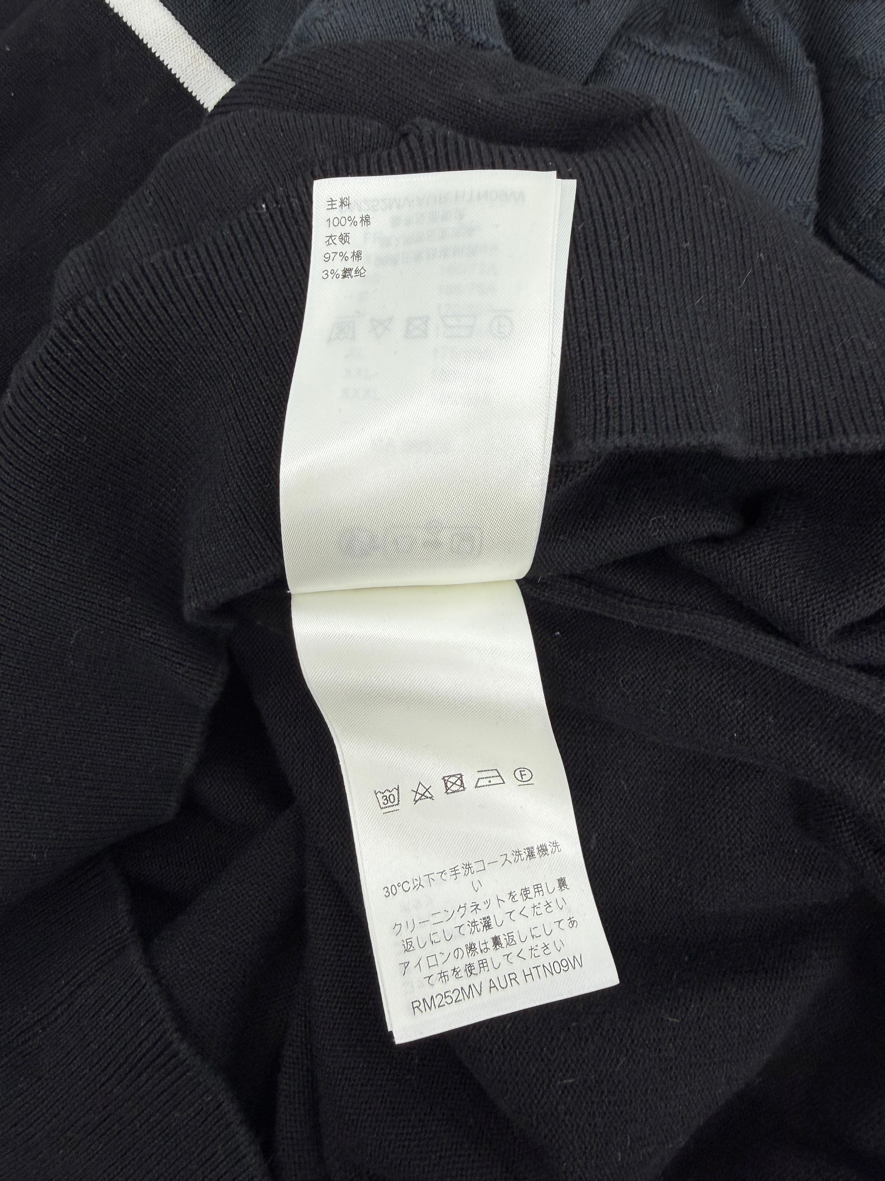 Monogram Jacquard L/S Polo Shirt