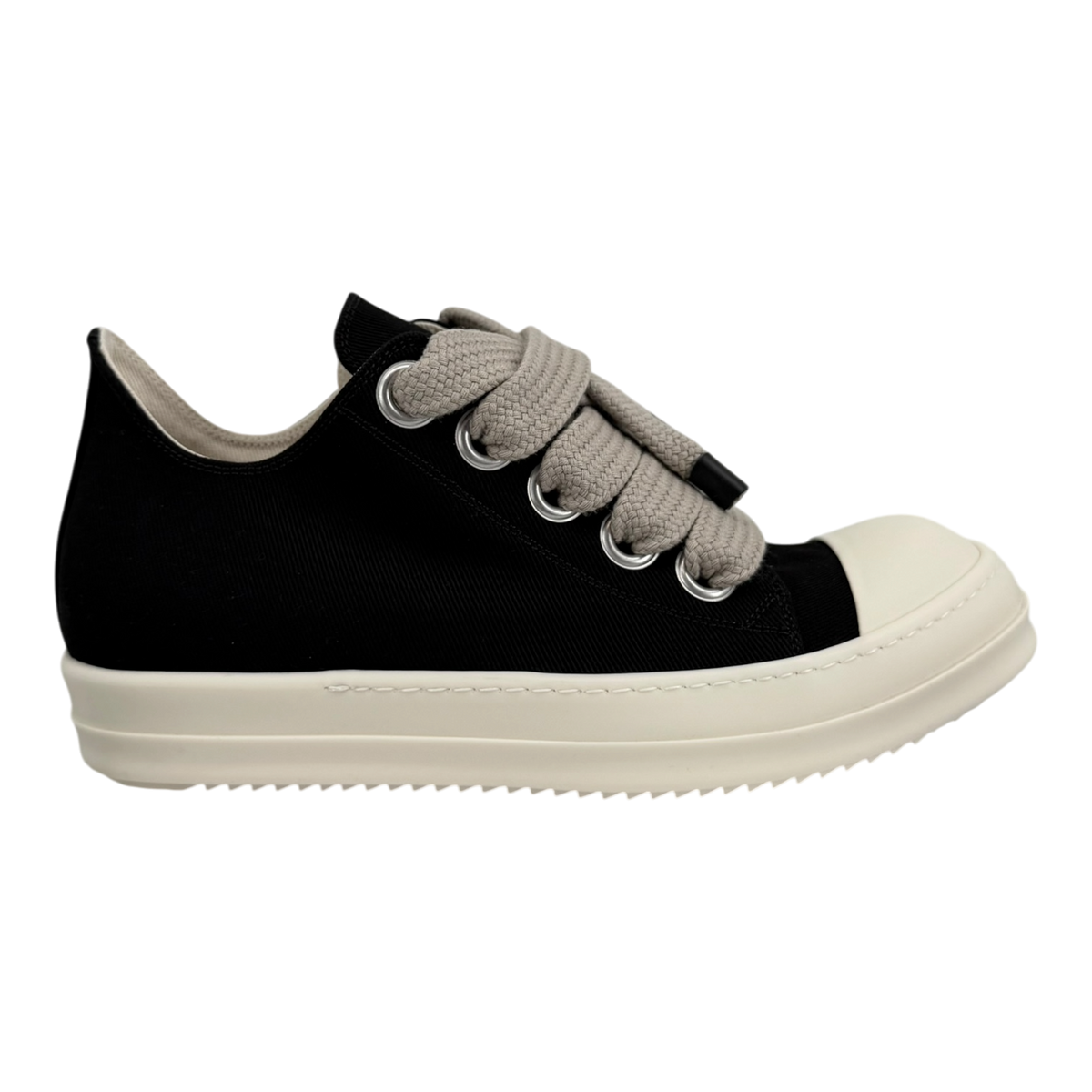 DRKSHDW Jumbo Lace Low 'Black Milk' Canvas