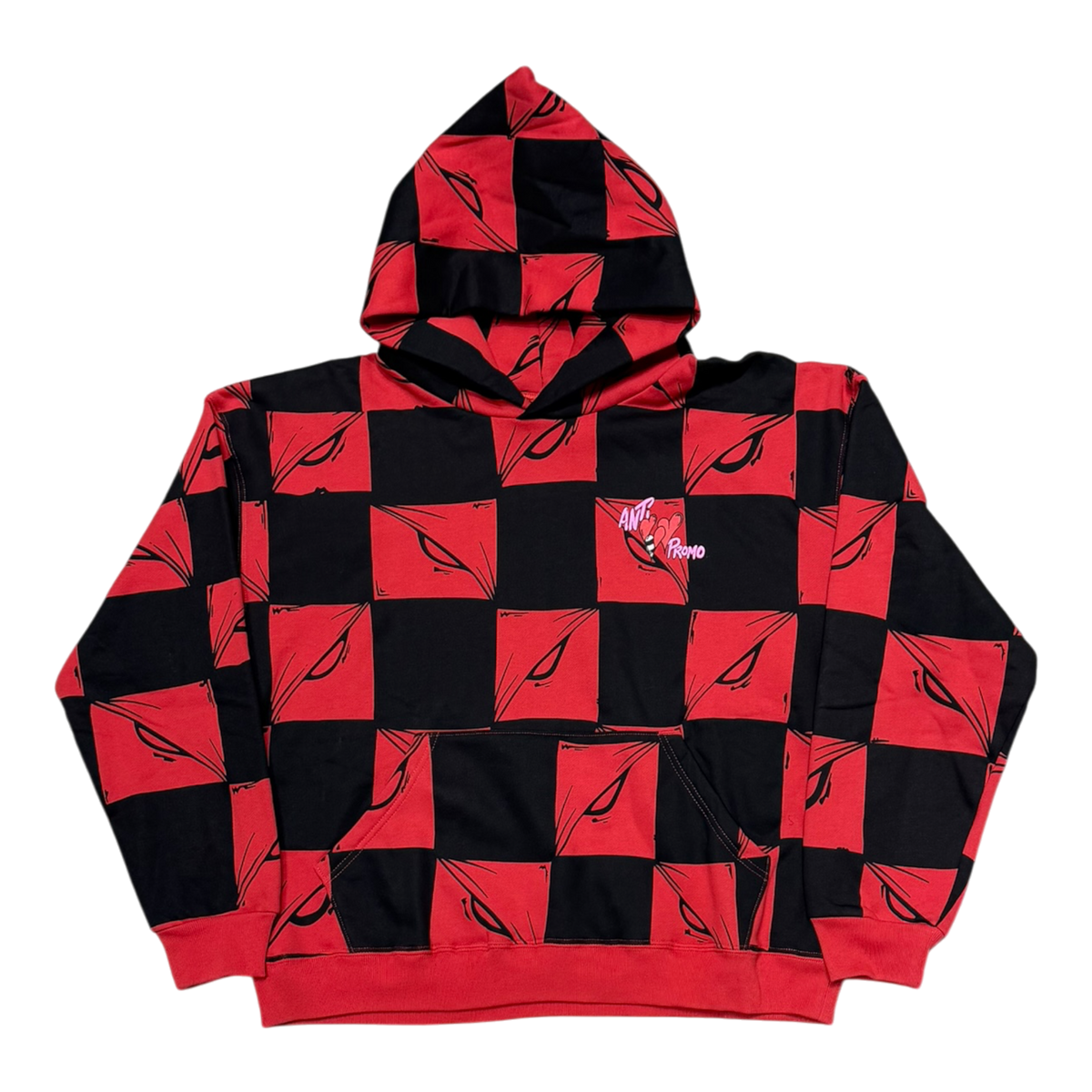 Anti Promo 99 Eyez Hoodie 'Black/Red'