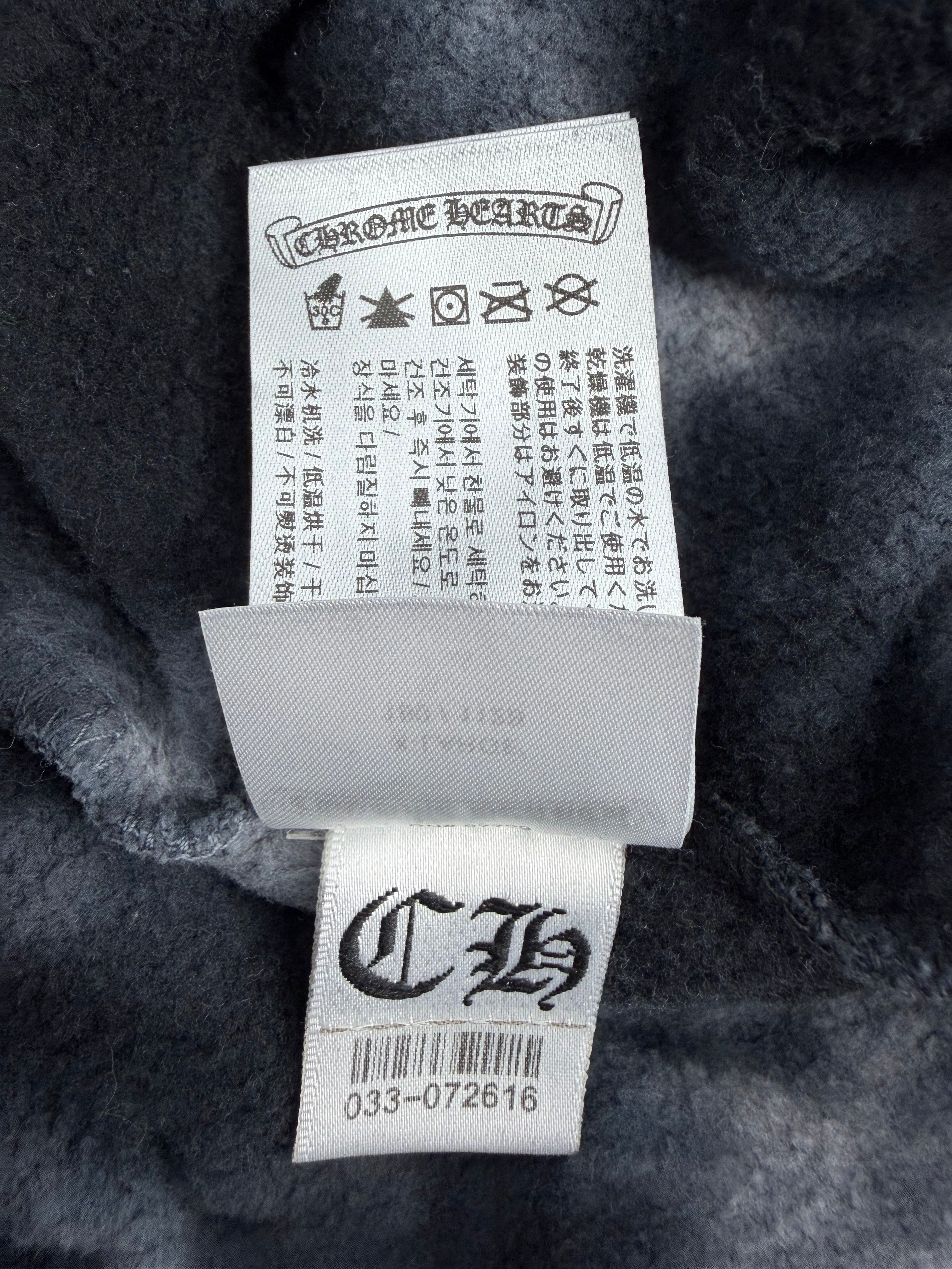 Horseshoe Hoodie Black Tie Dye