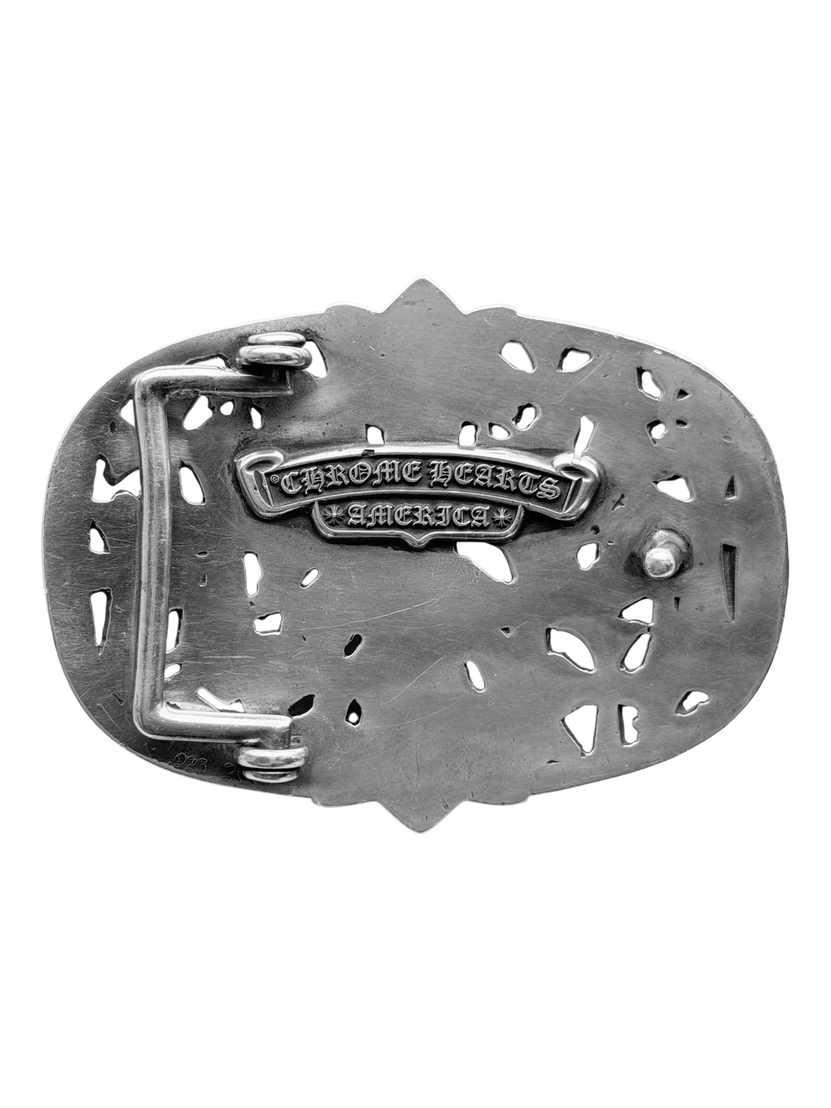 Cemetery Cross Belt Buckle