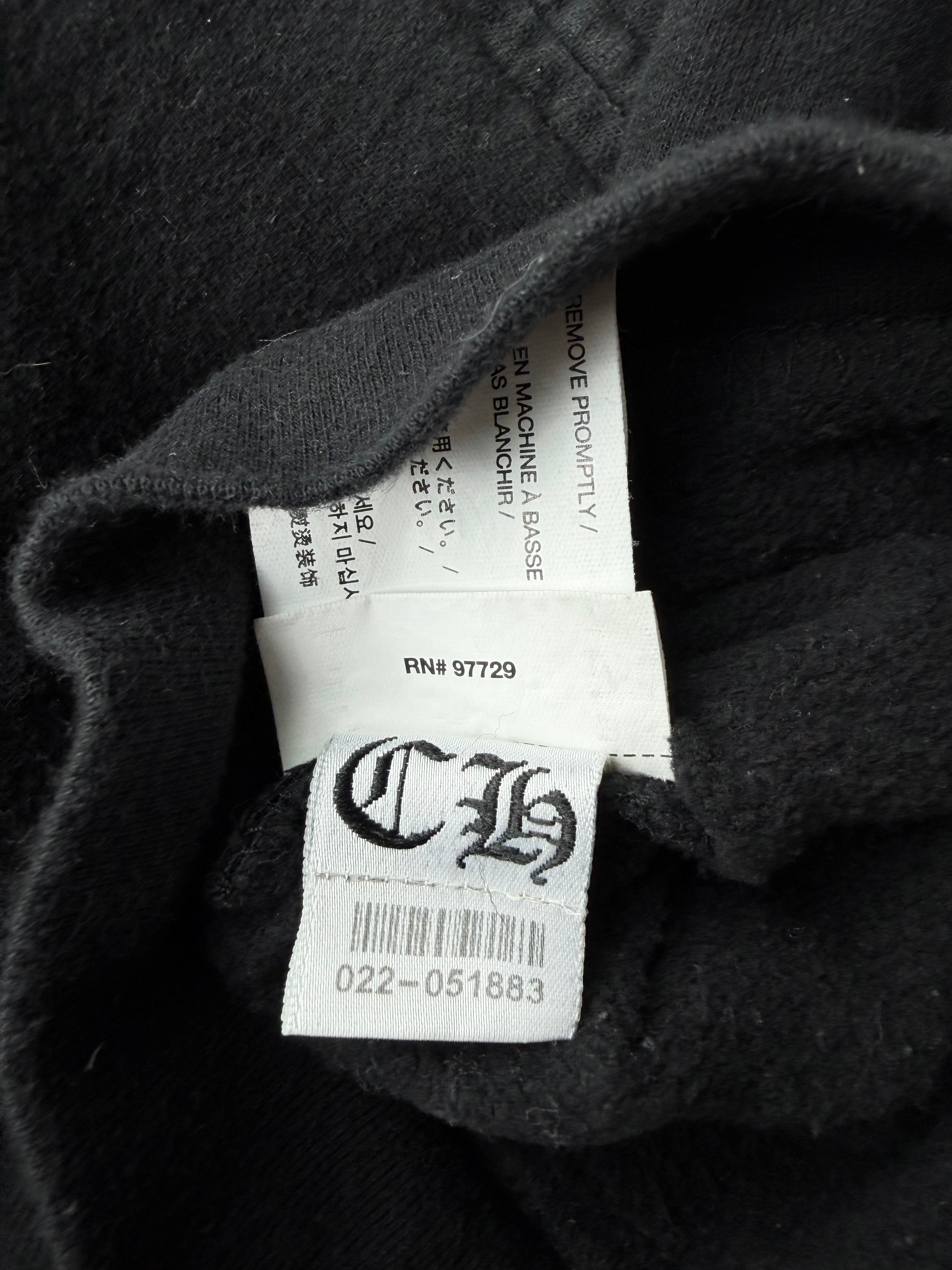 Vintage Kids Red Scroll Logo Zip Up Hoodie Black
