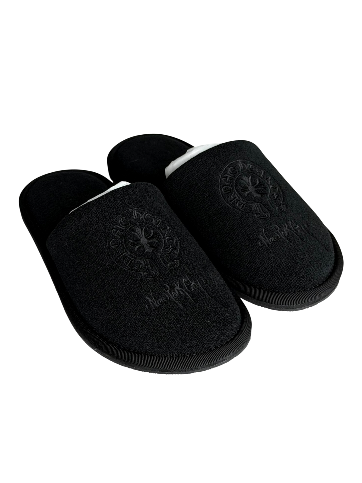 Hotel Slippers NYC Exclusive Black