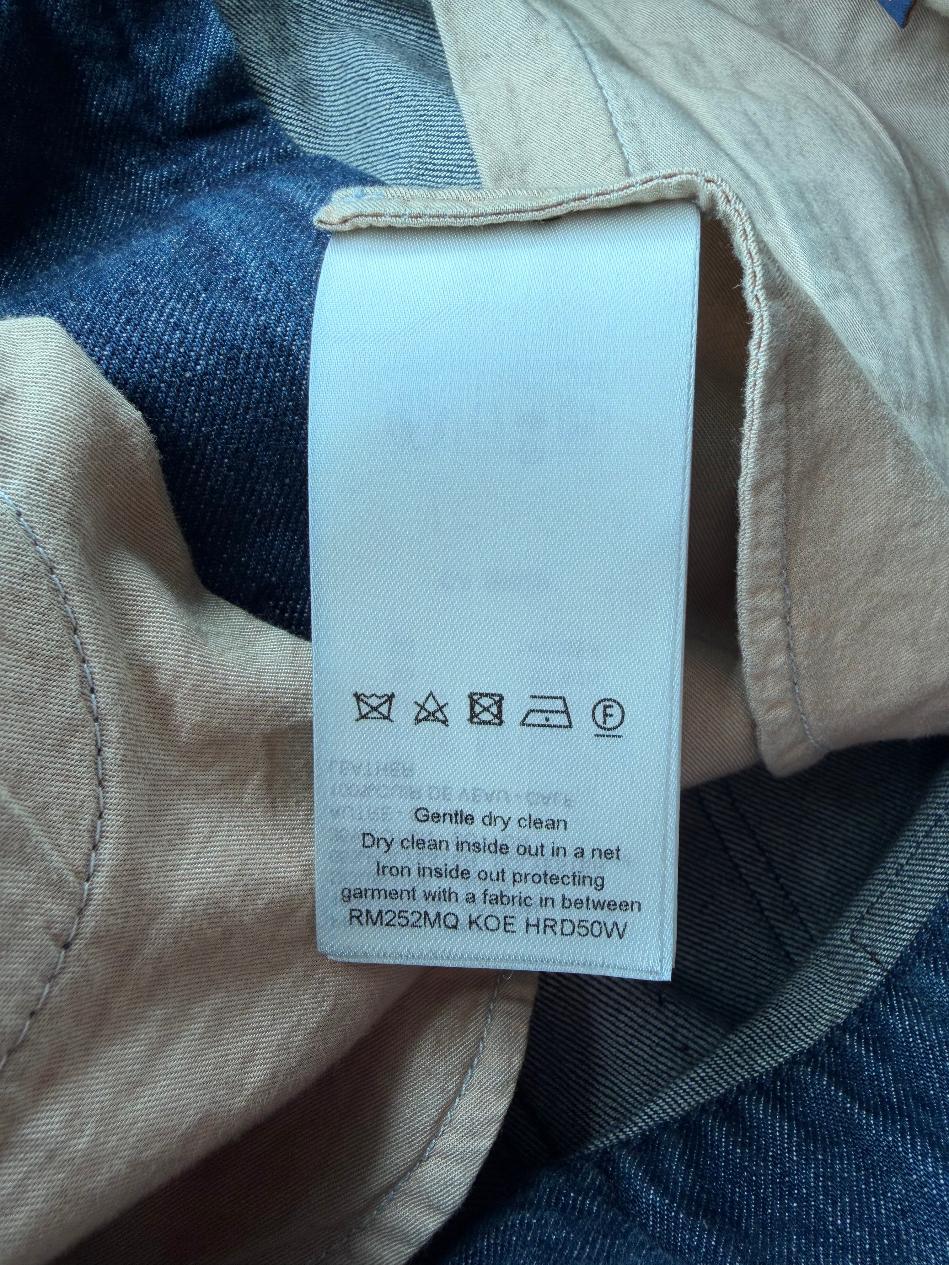 Monogram Indigo Carpenter Denim Shorts