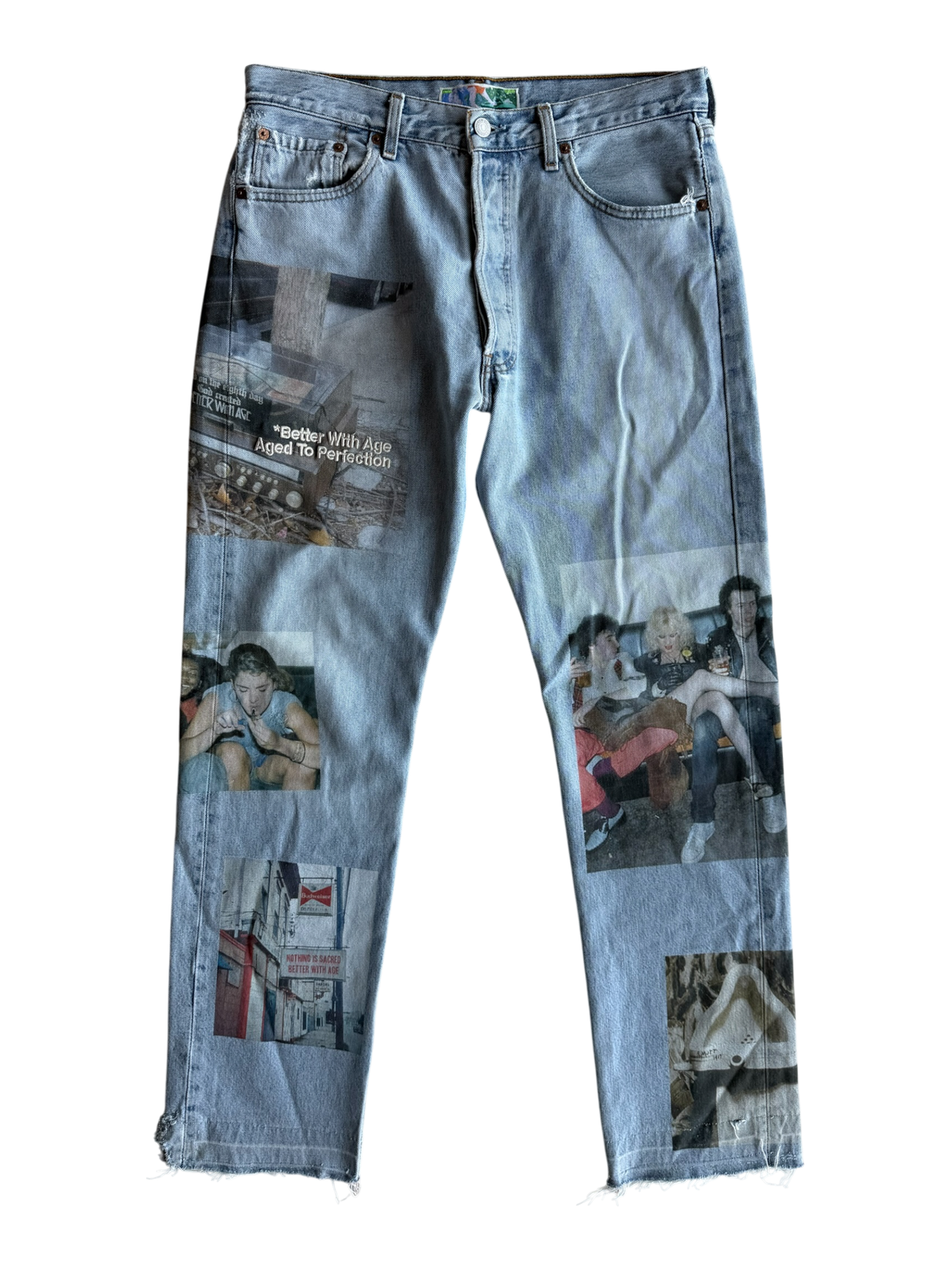 Tabloid Denim Jeans