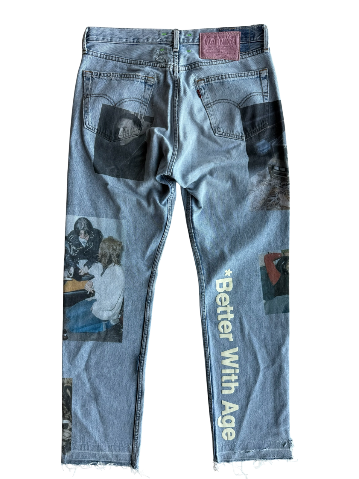 Tabloid Denim Jeans