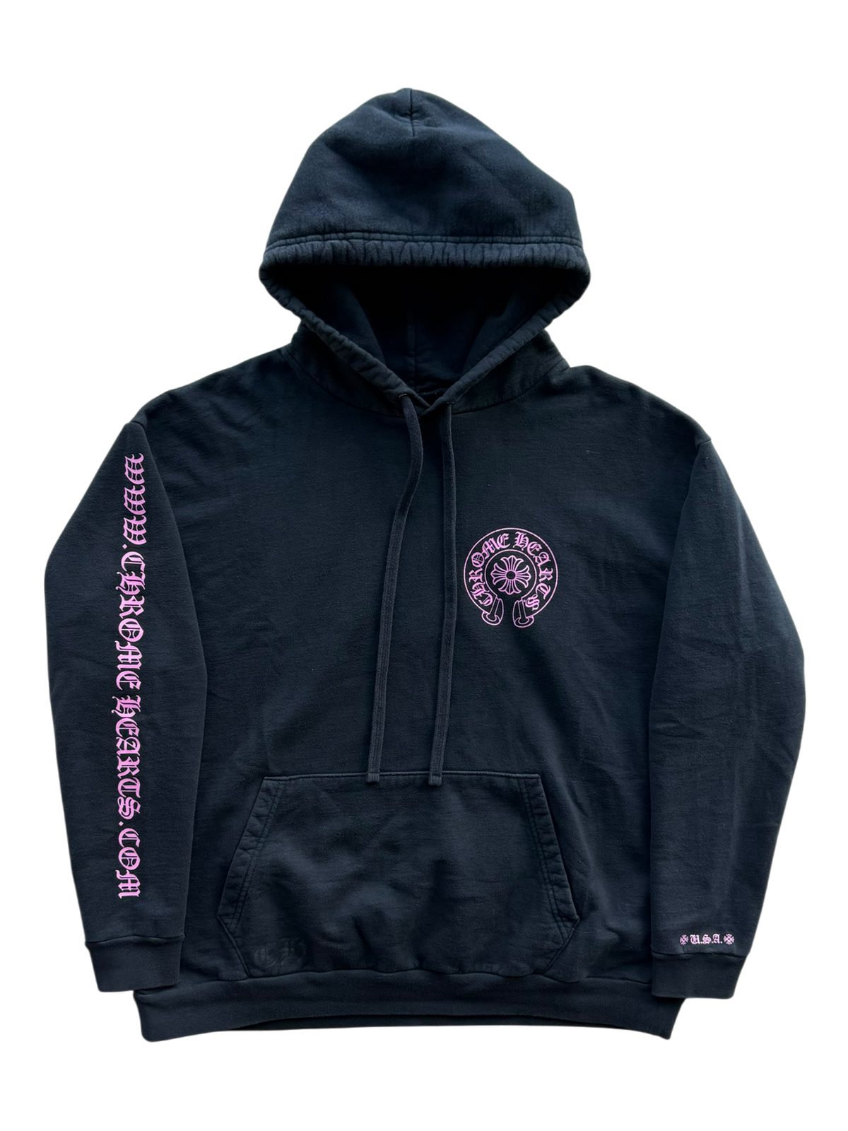 Horseshoe Hoodie Online Exclusive Black Pink