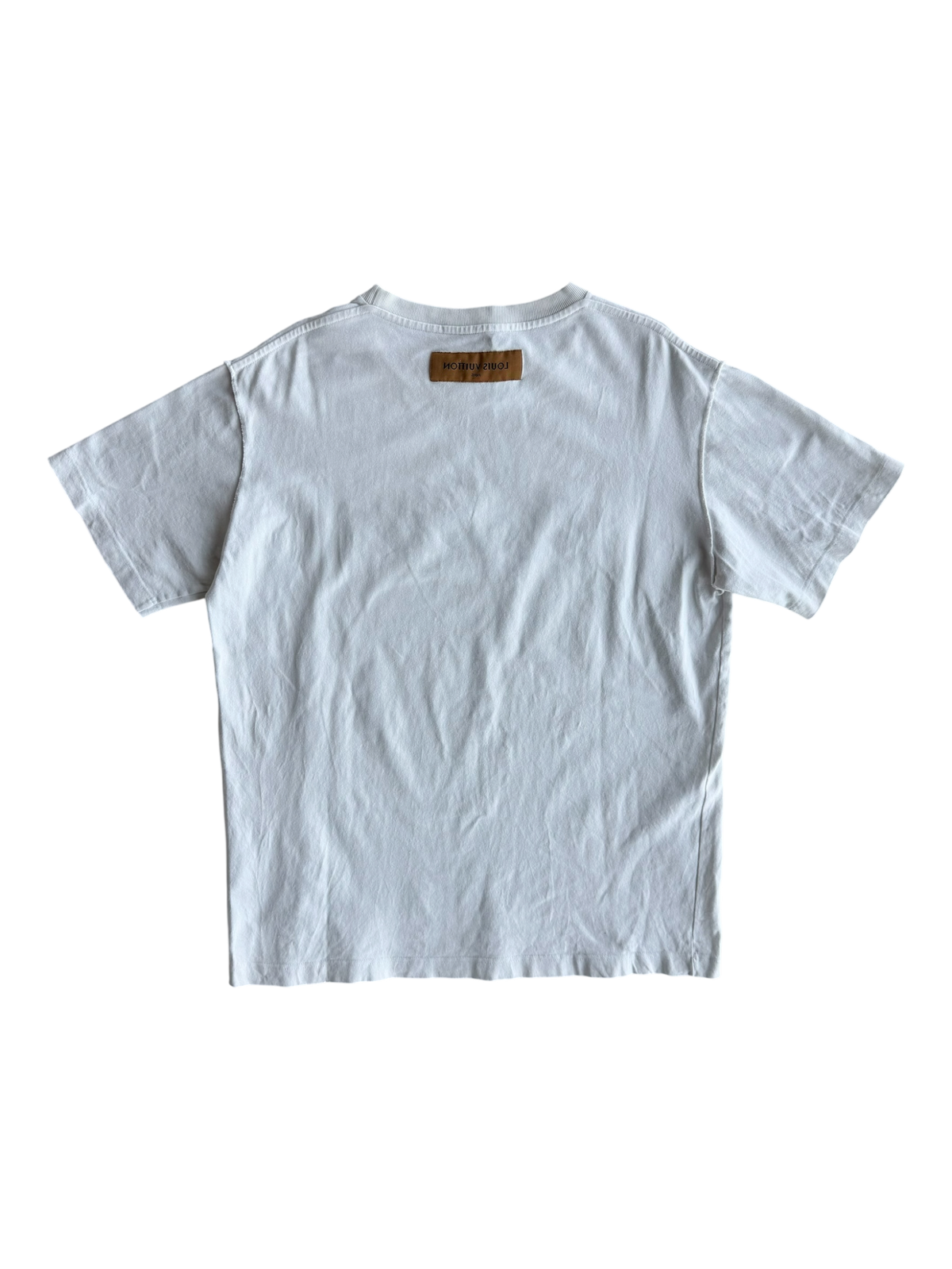 White Pont Neuf Embroidered T-Shirt