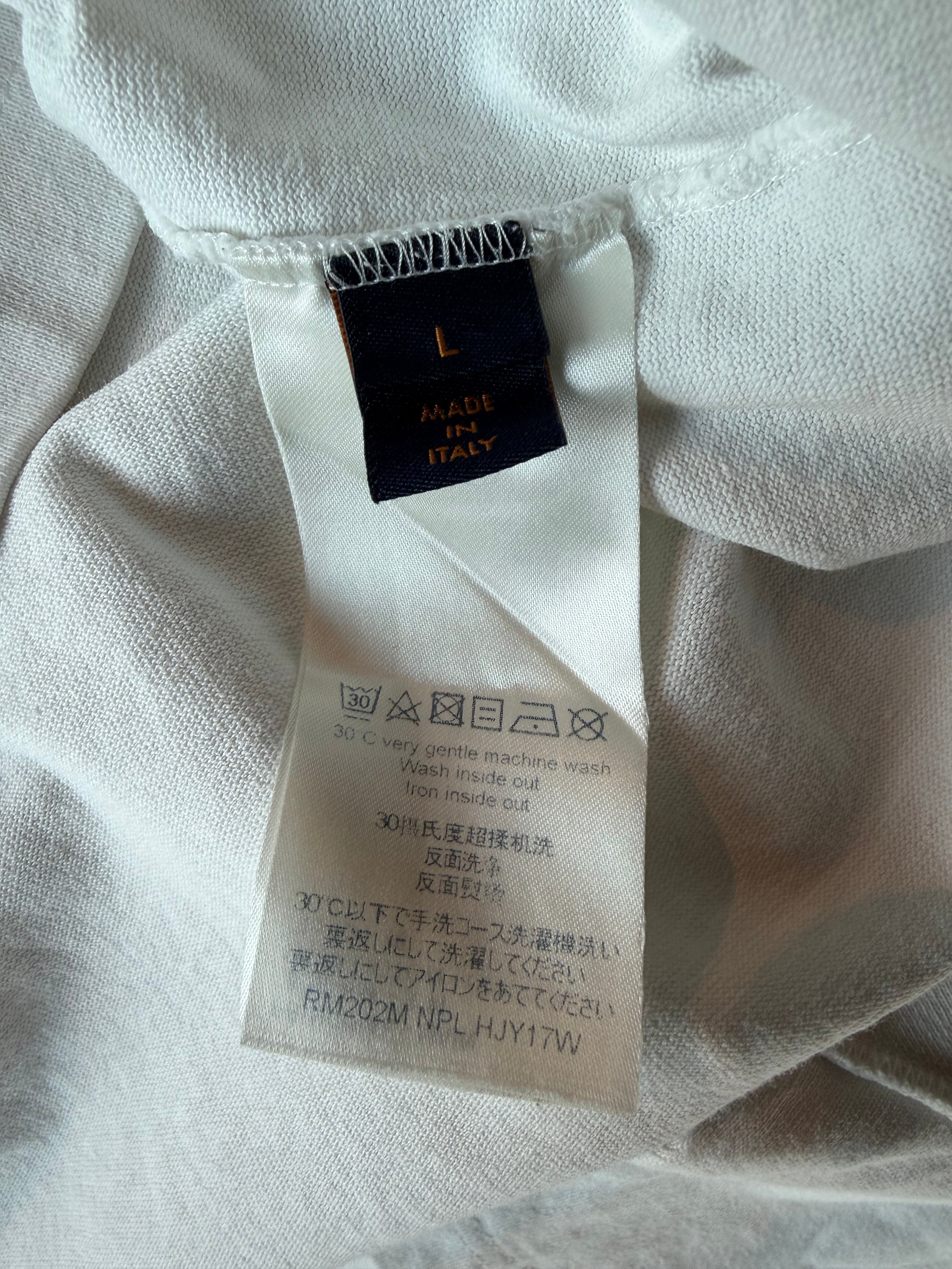 White Pont Neuf Embroidered T-Shirt