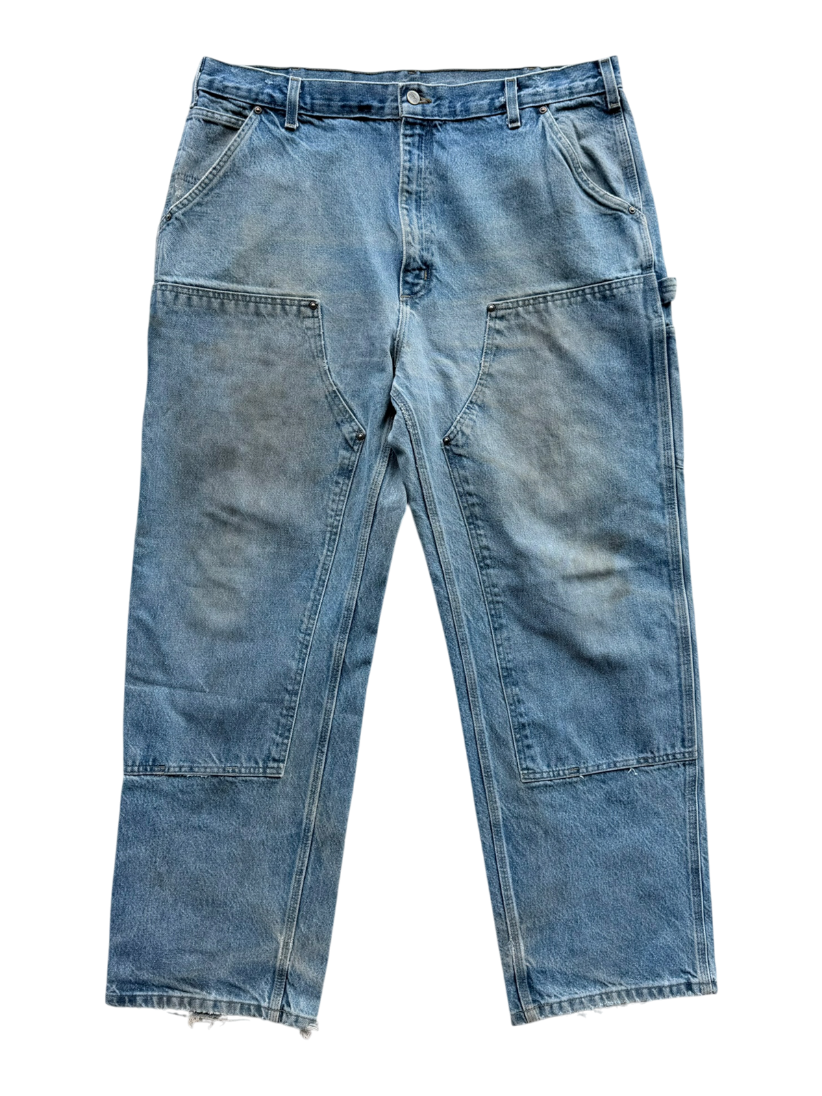 Blue Denim Vintage Carpenter Pants