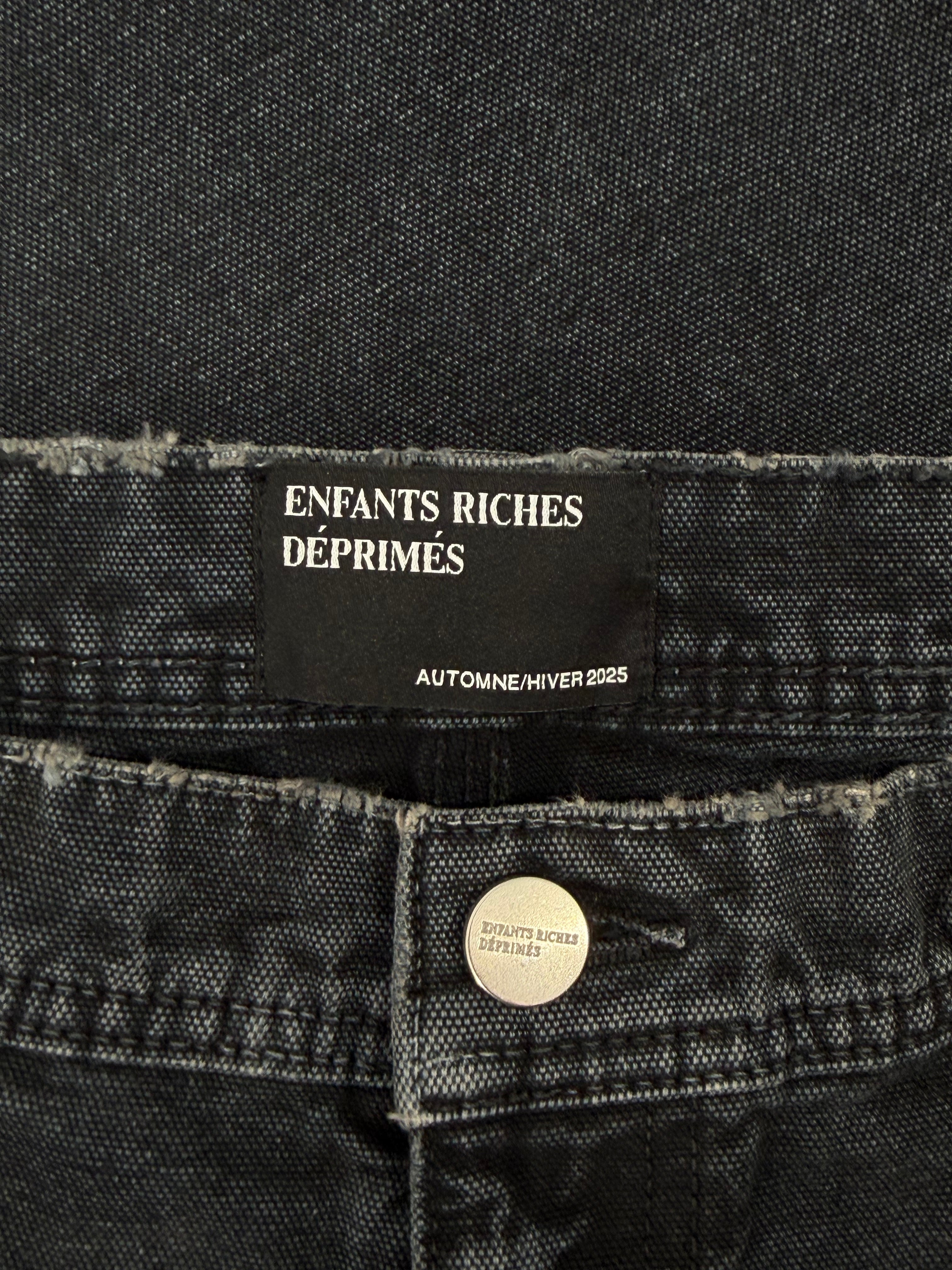 Paint Pants (Washed Black)