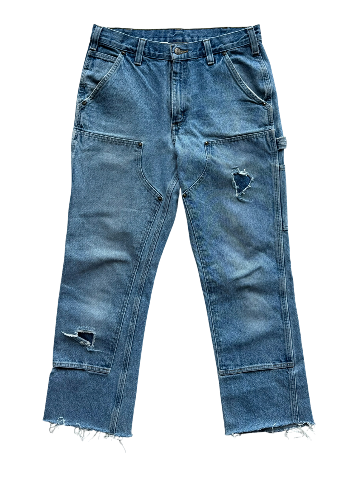 Blue Denim Vintage Carpenter Pants