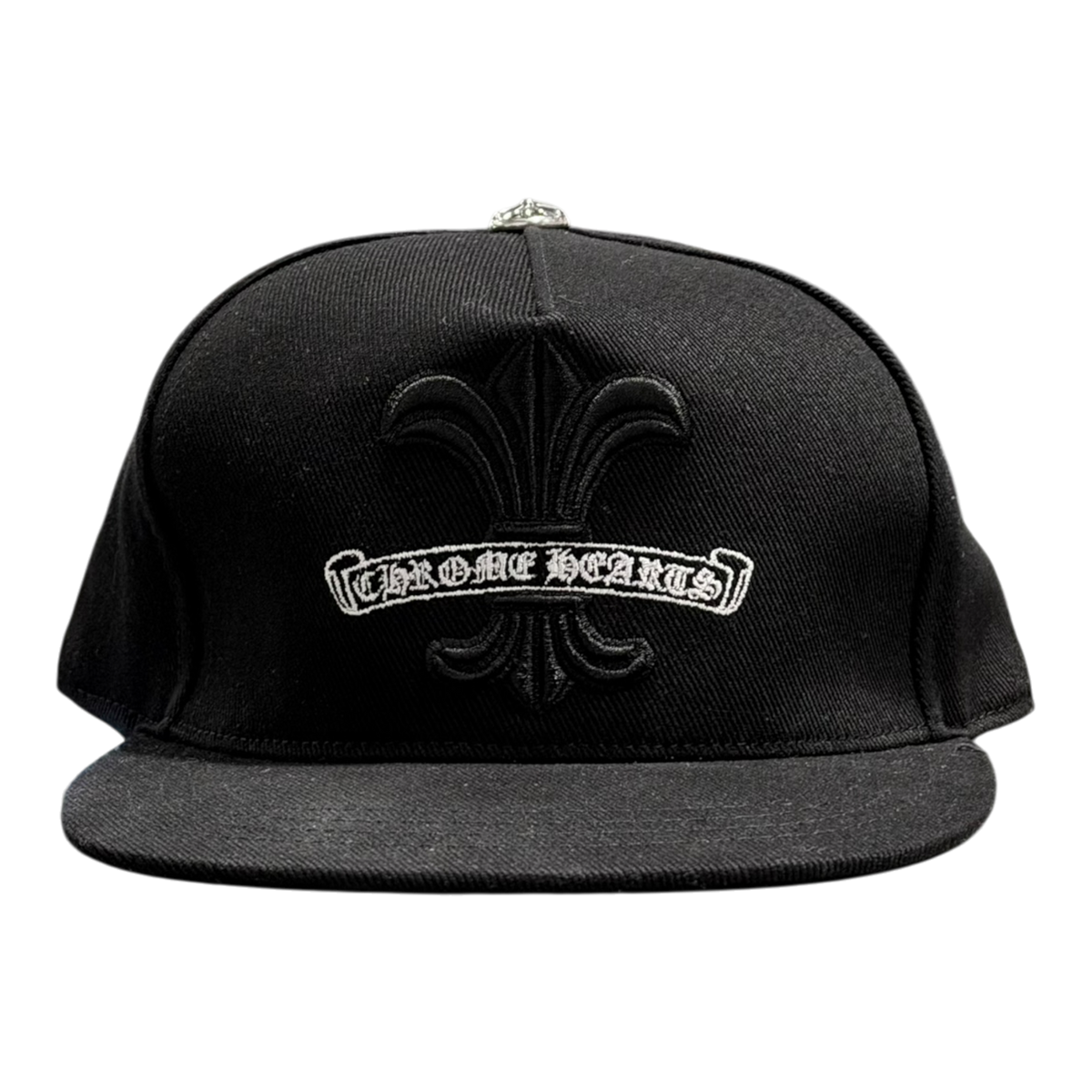 Black & White Fleur Logo Hat