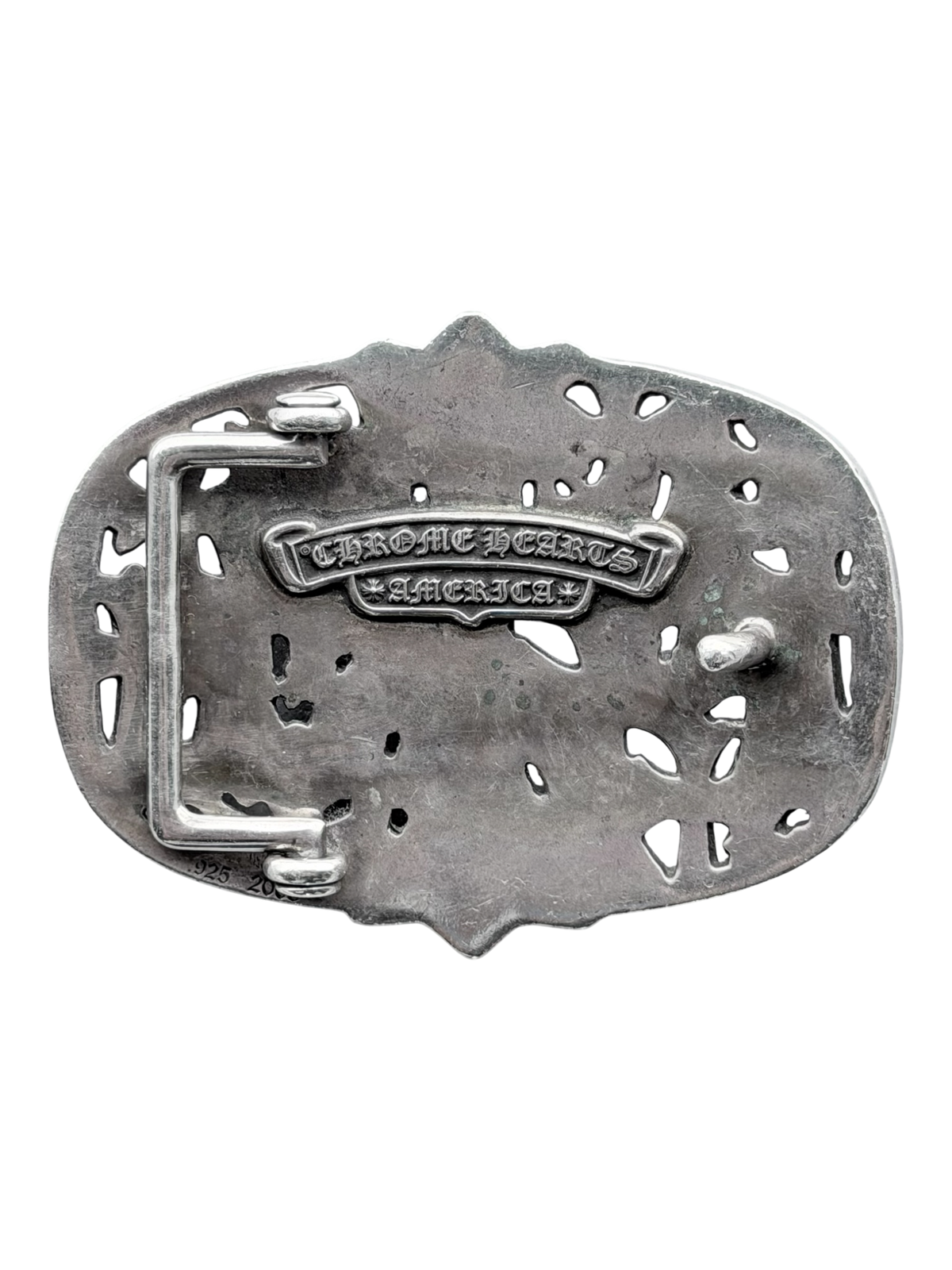 Cemetery Cross Belt Buckle