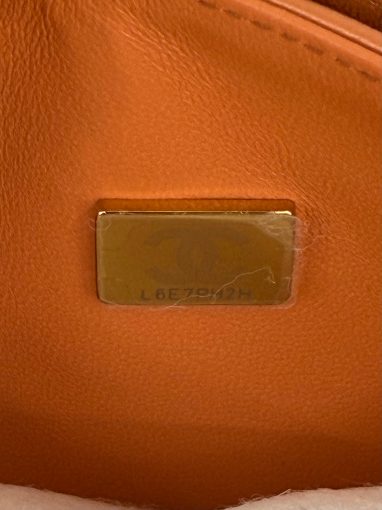 Small Classic Double Flap Bag Caramel Shiny Caviar Light Gold Hardware