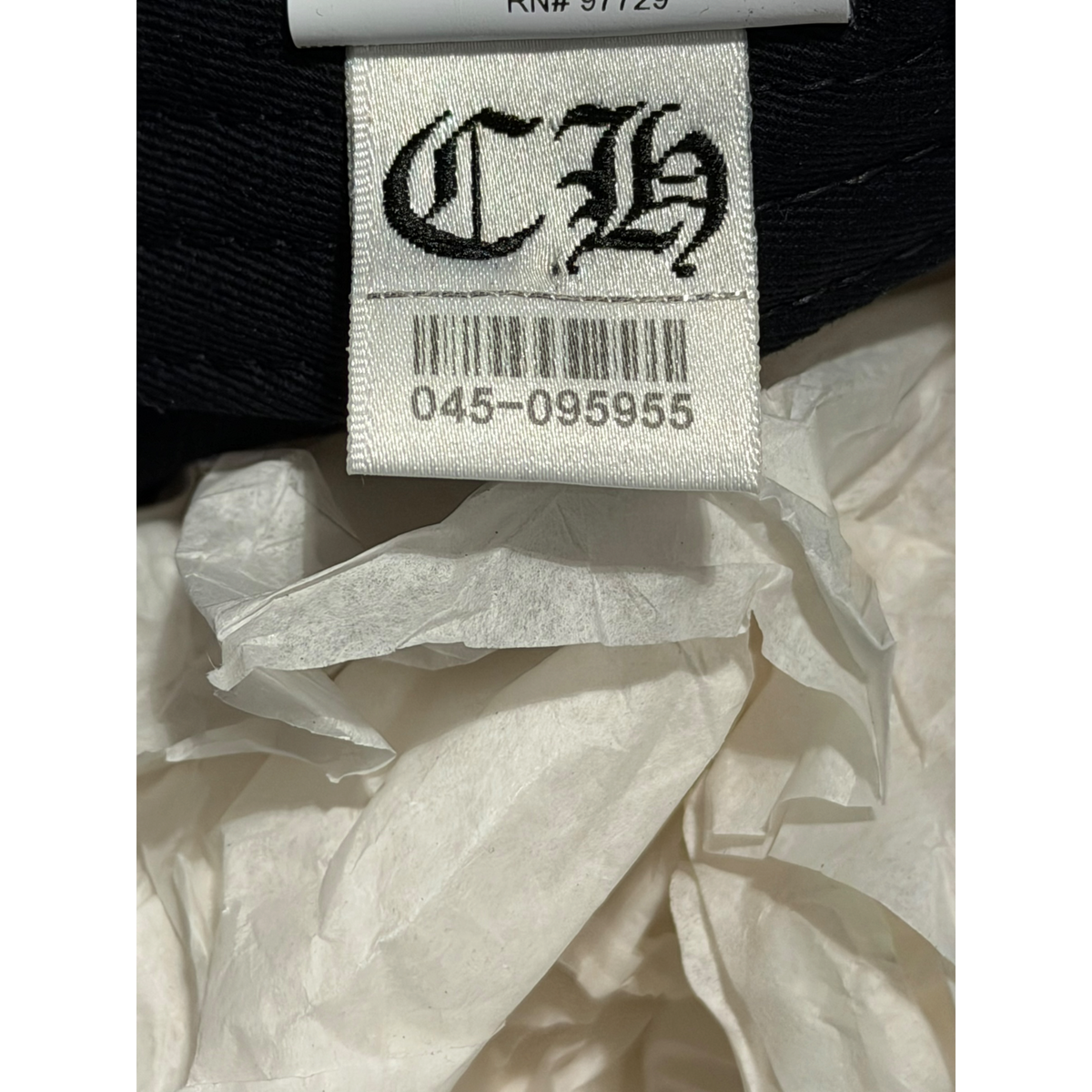 Black & White Fleur Logo Hat