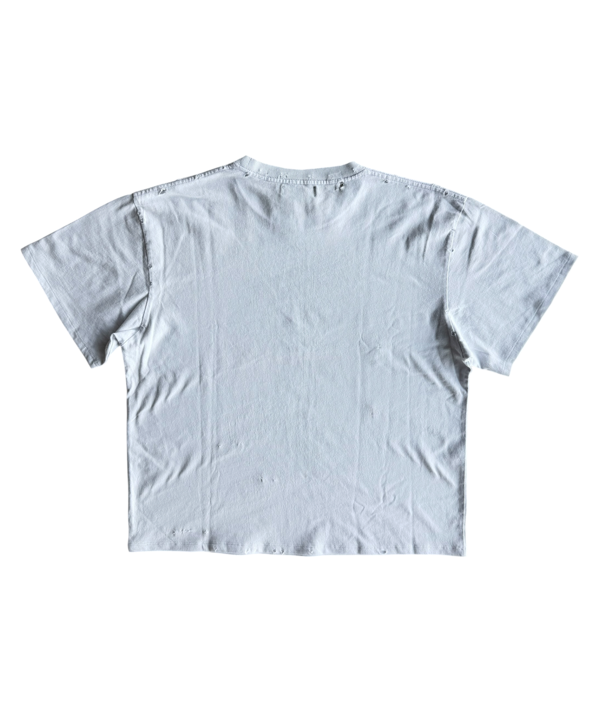 Baby Saint Distressed Tee White