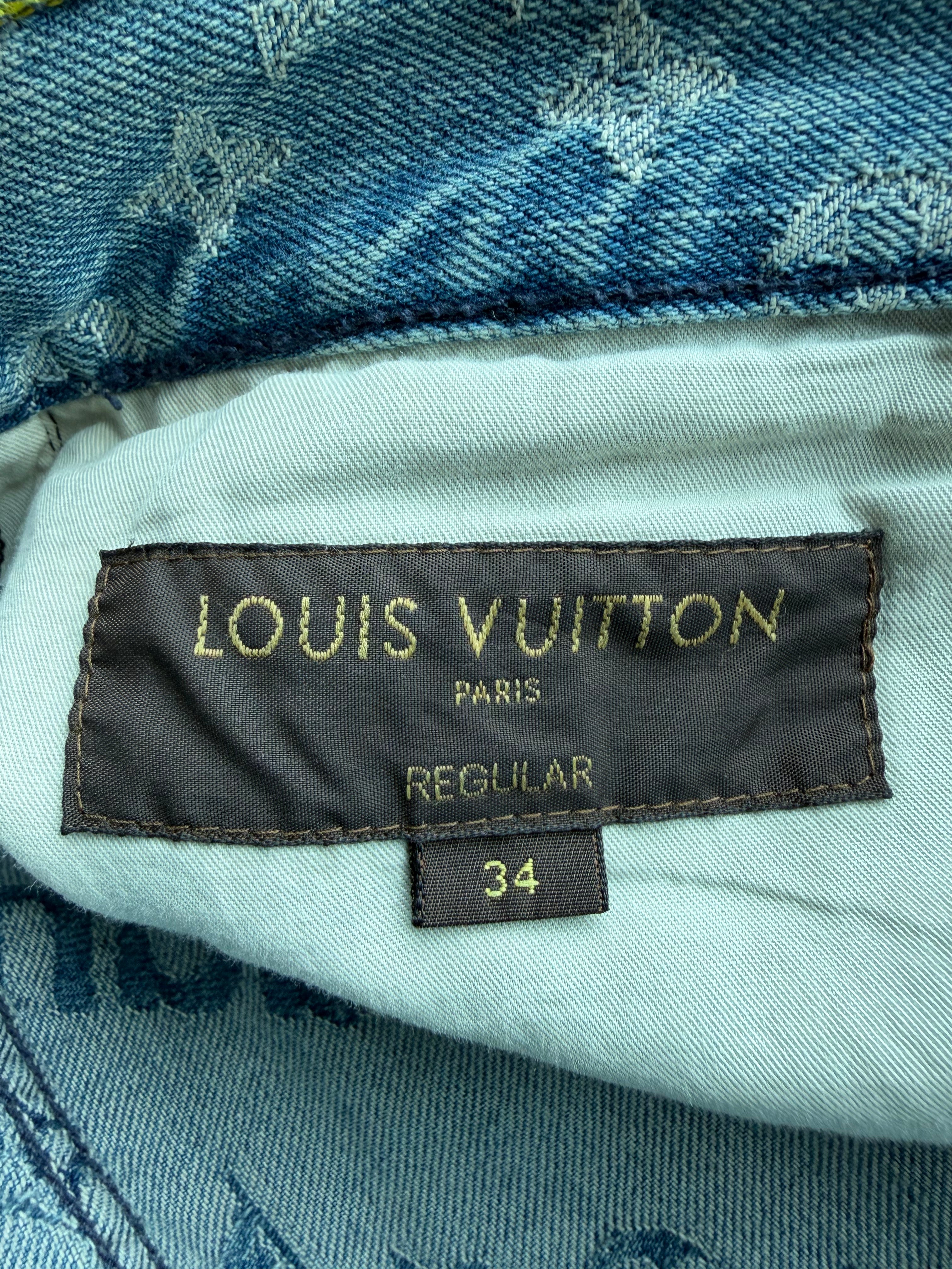 Supreme Blue Monogram Jeans