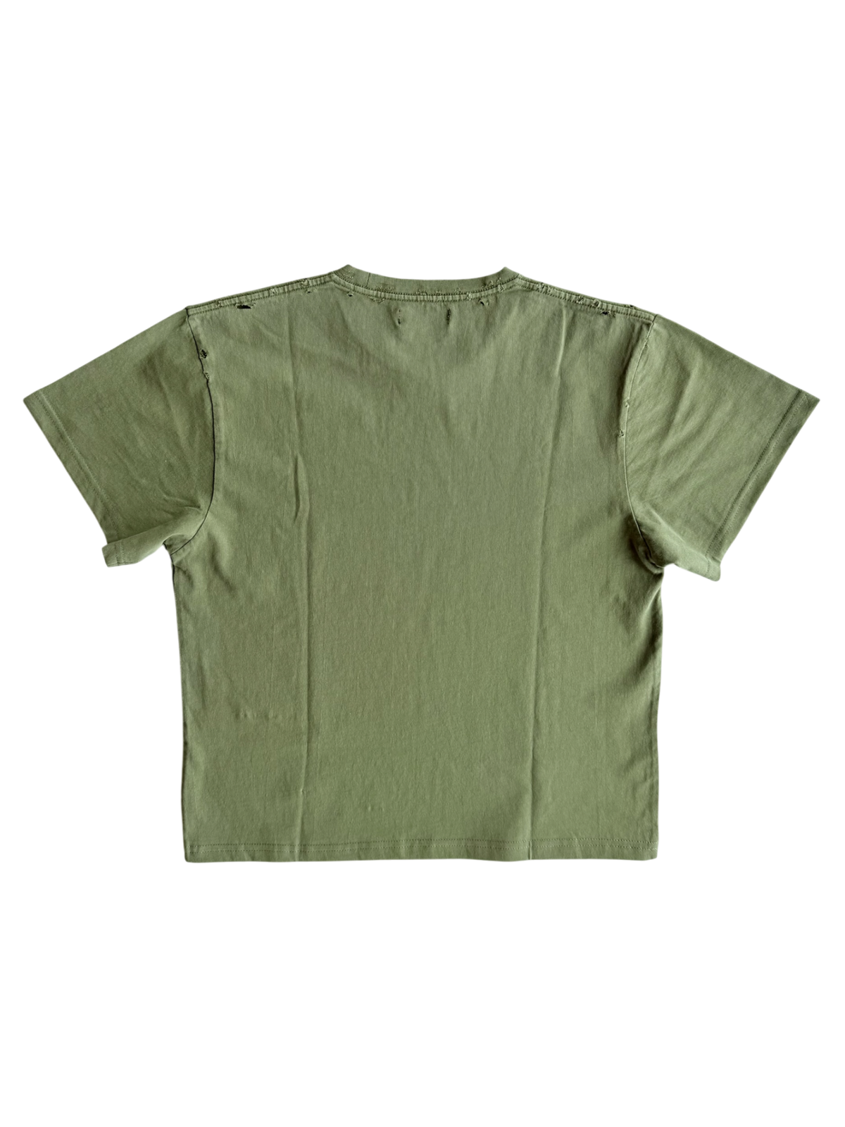 Burglary Distressed Tee Olive