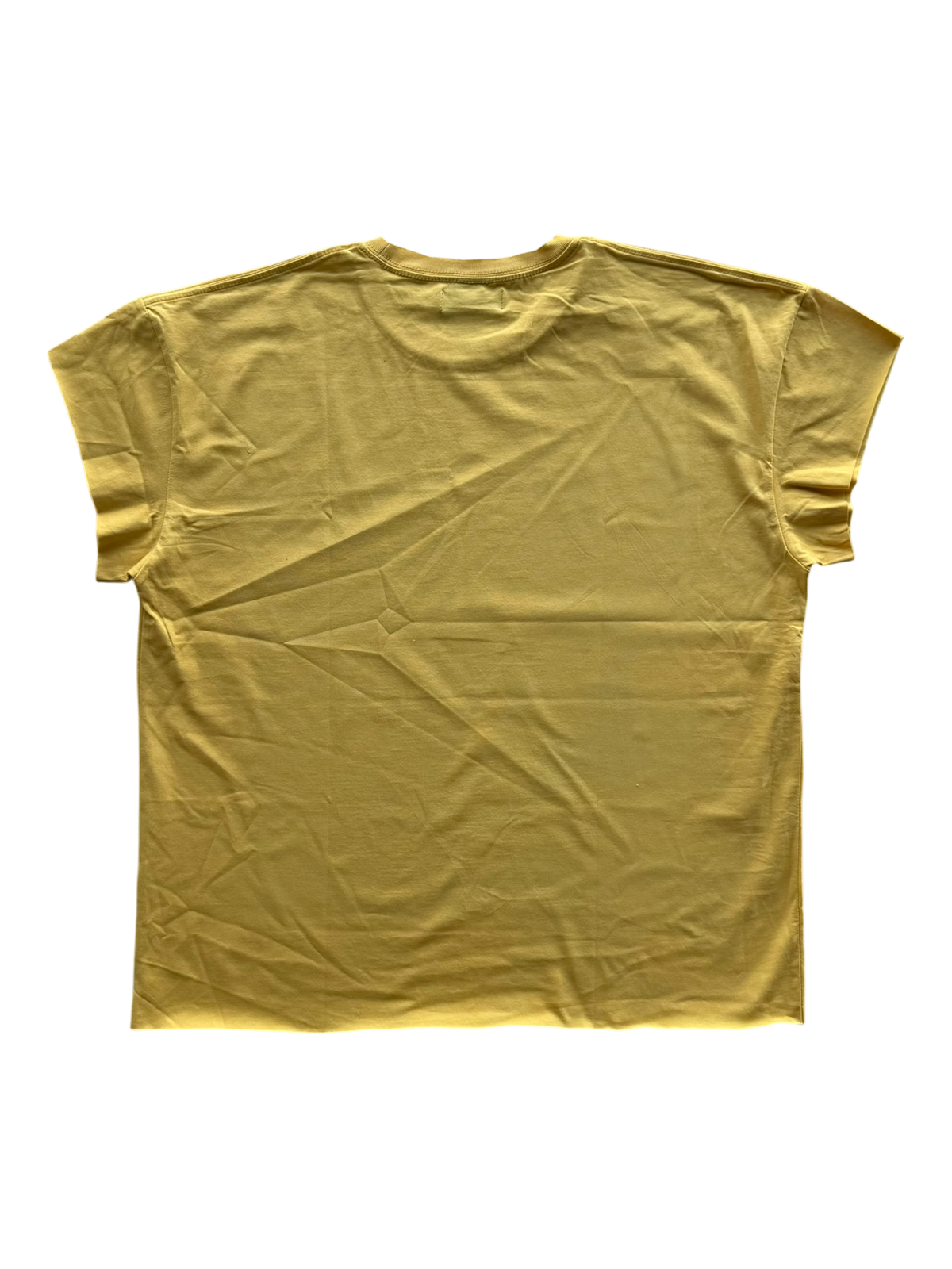 Mile High Club Distressed Tee Yellow